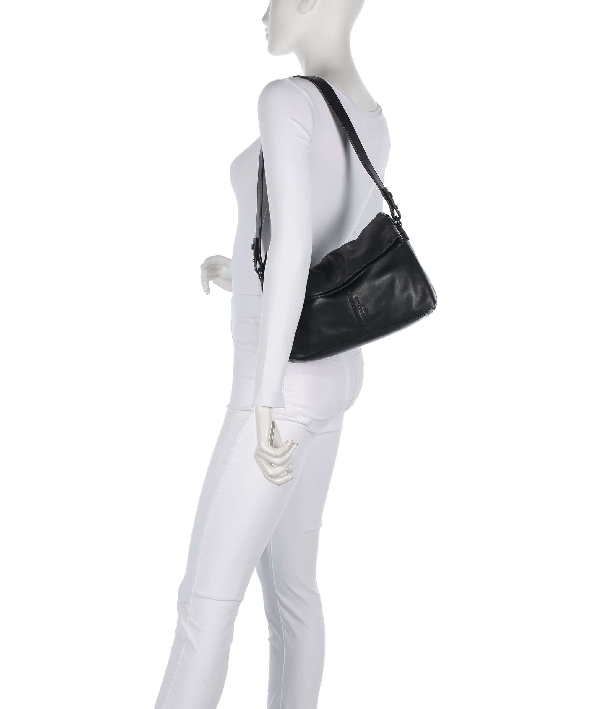 Liebeskind Fiona Sheep Natural S Torebka worek black - Image 3