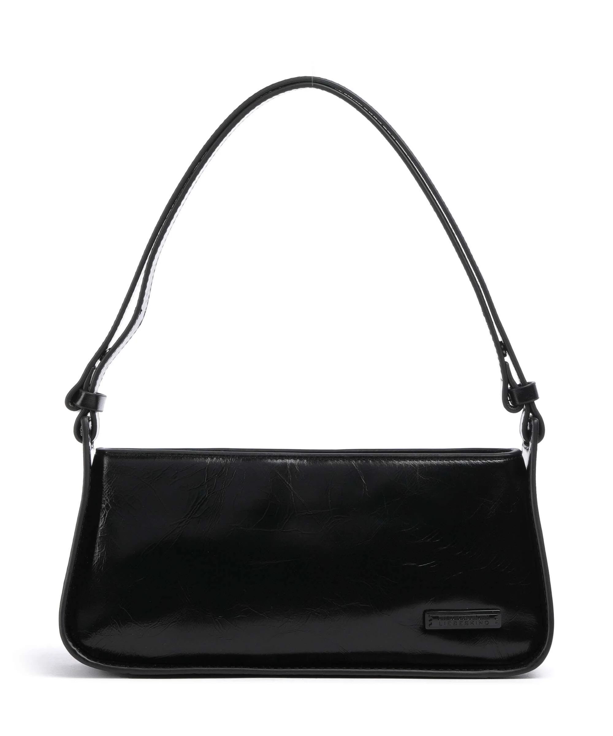 Liebeskind Franzis Lack Distressed S Torba na ramię black