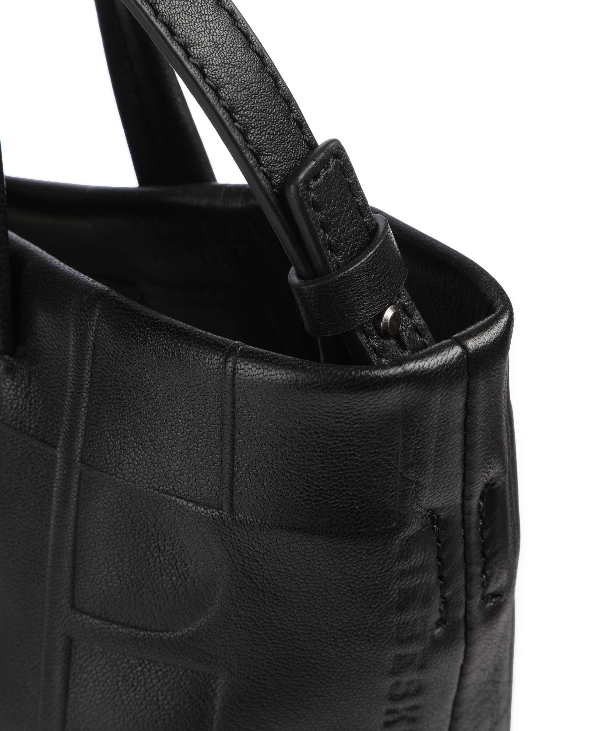 Liebeskind Hera Monogram Sheep Natural M Torebka black - Image 4