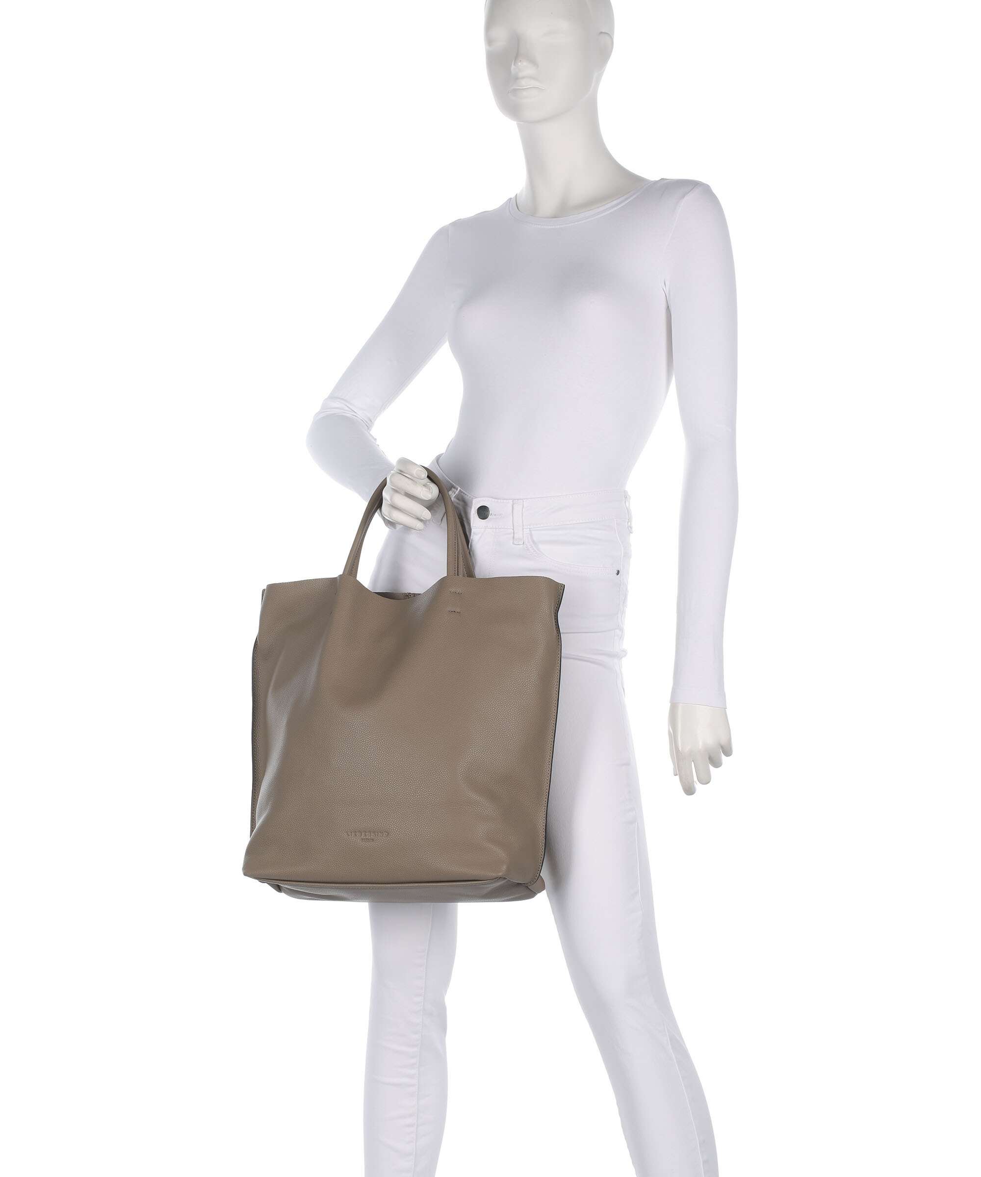 Liebeskind Hera Small Pebble L Torebka neutral grey - Image 3