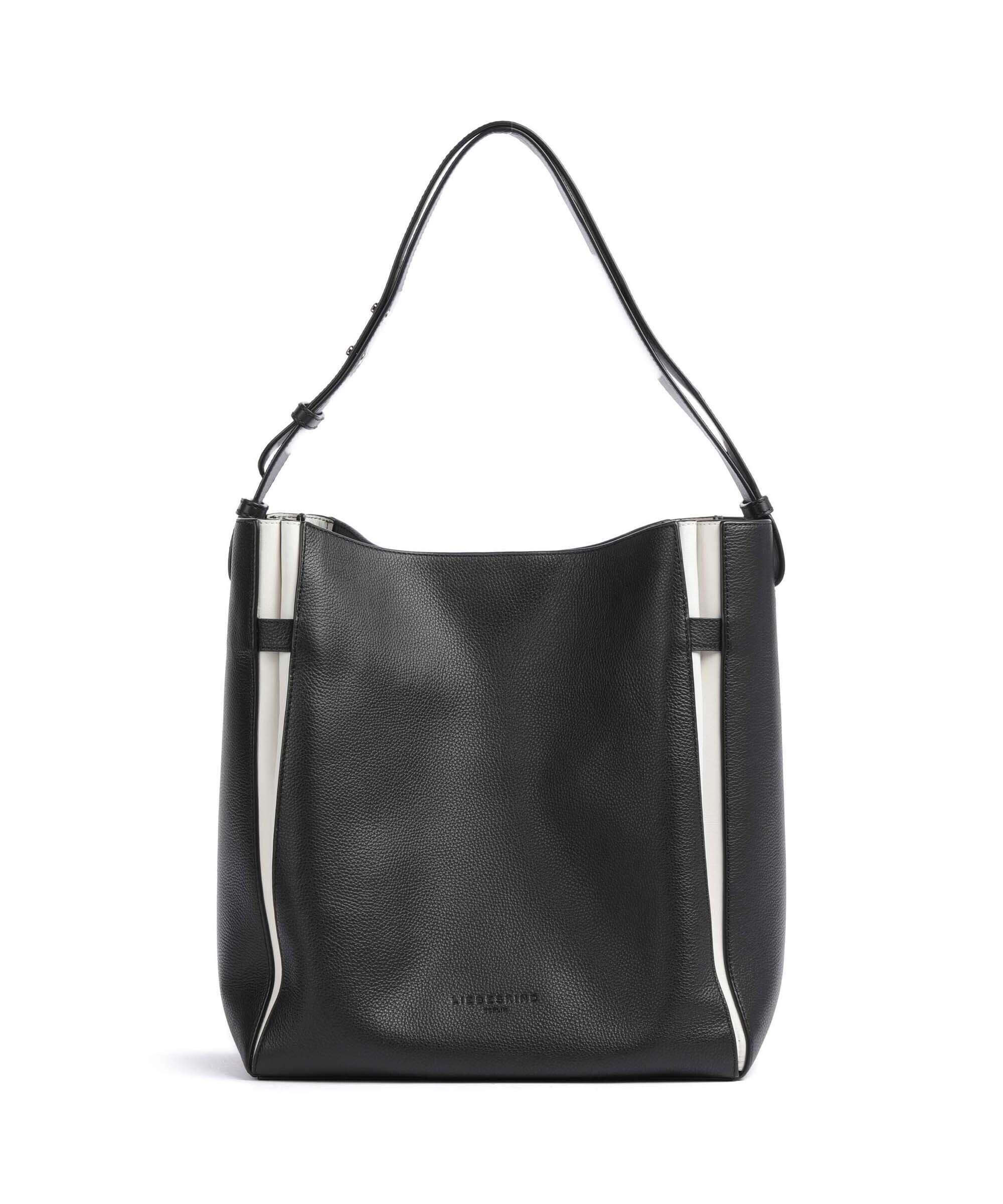 Liebeskind Hilla Small Pebble L Torebka worek black