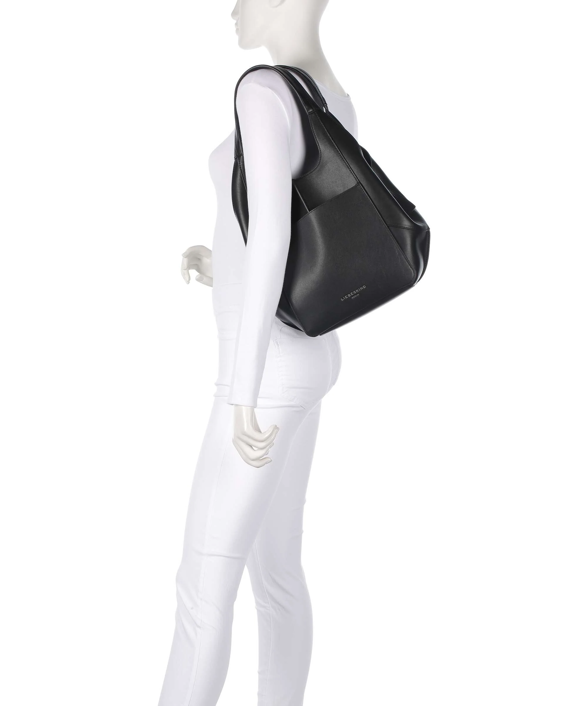 Liebeskind Lilly Soft Nappa Torebka worek black - Image 3