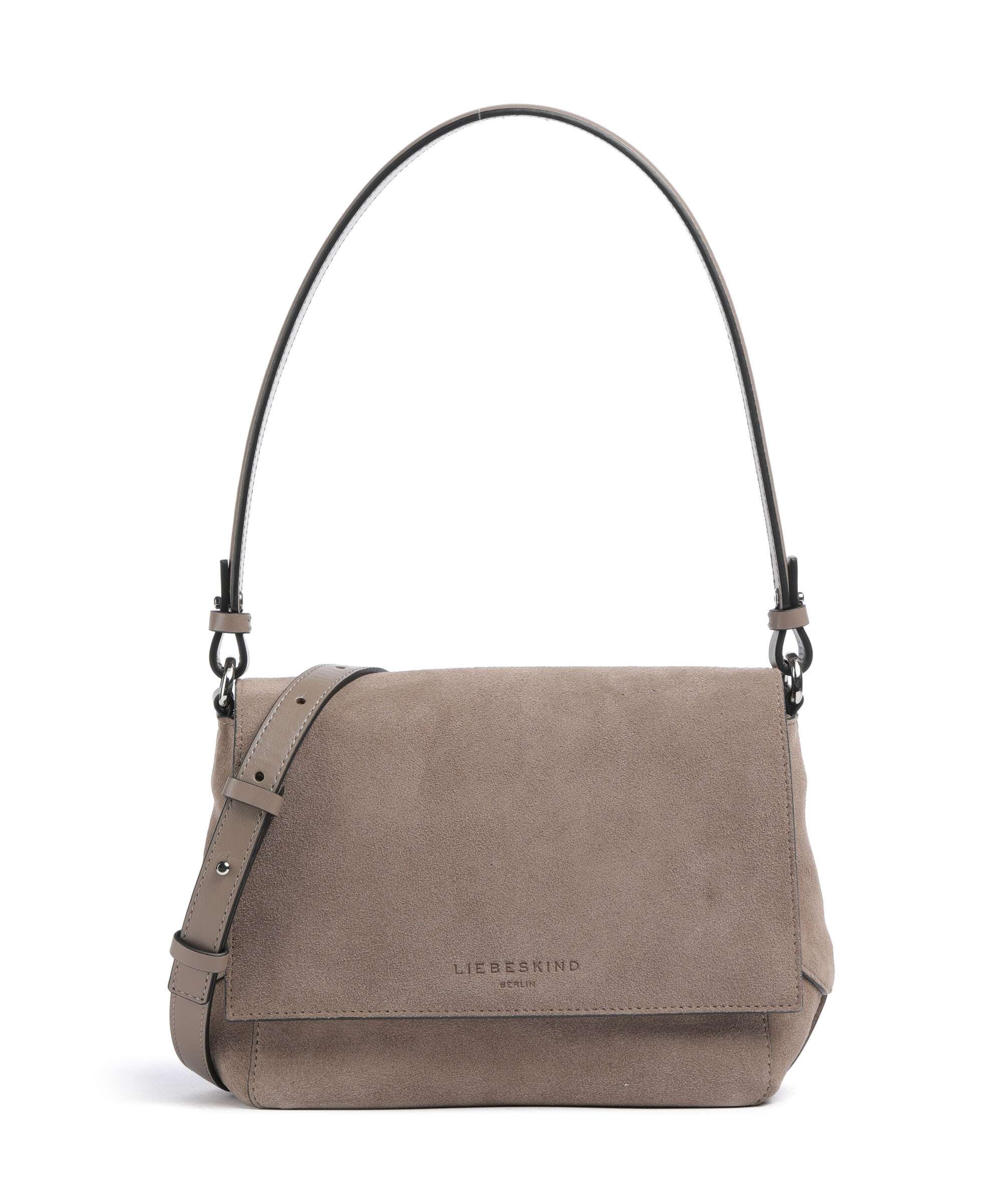 Liebeskind Lilly Suede M Torba na ramię neutral gray