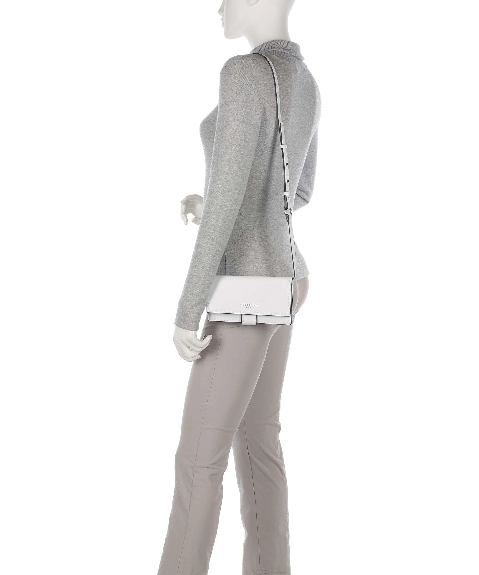 Liebeskind Lisa Calf Optic L Portfel offwhite - Image 3