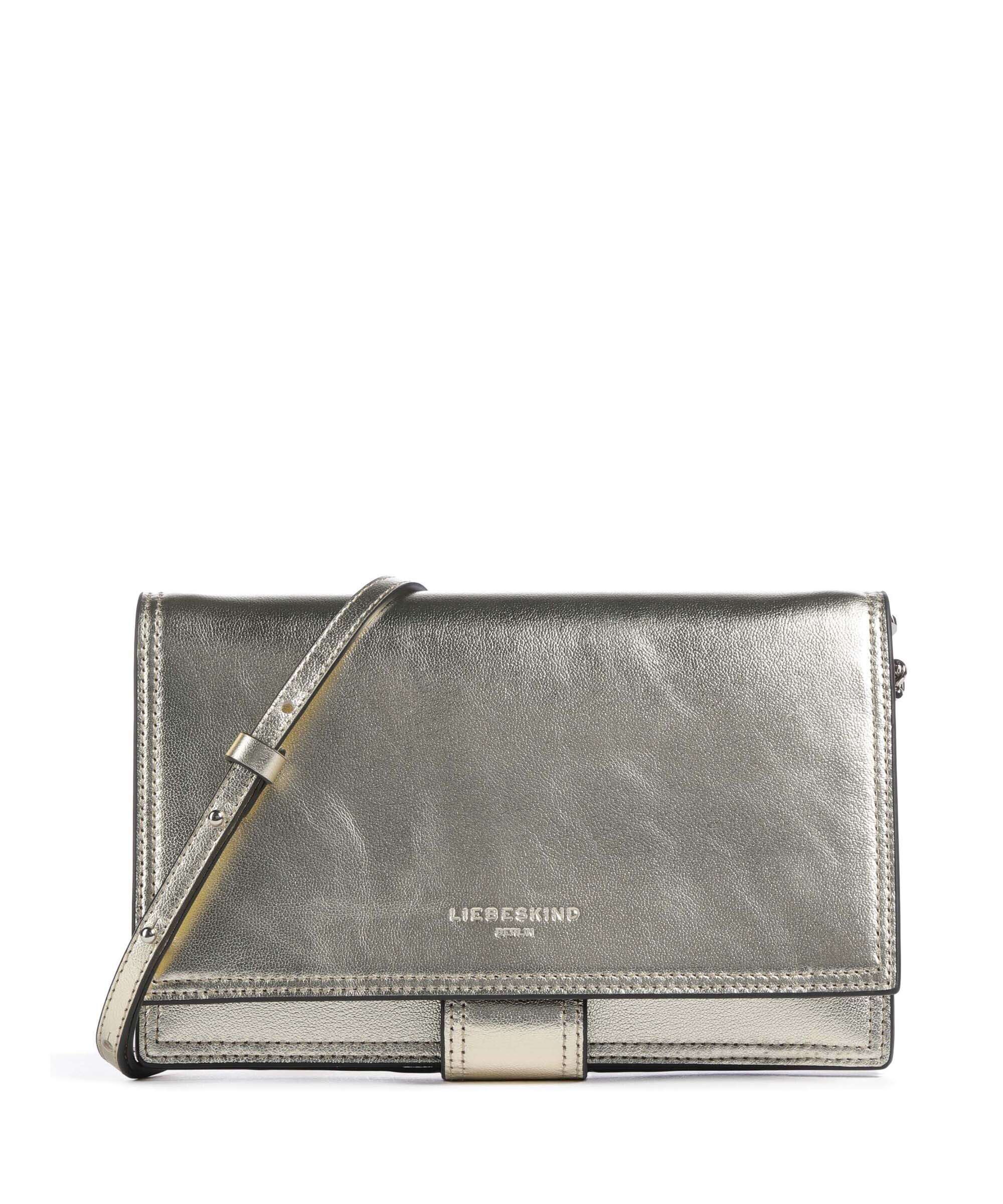 Liebeskind Lisa Metallic S Torba przez ramię light gold