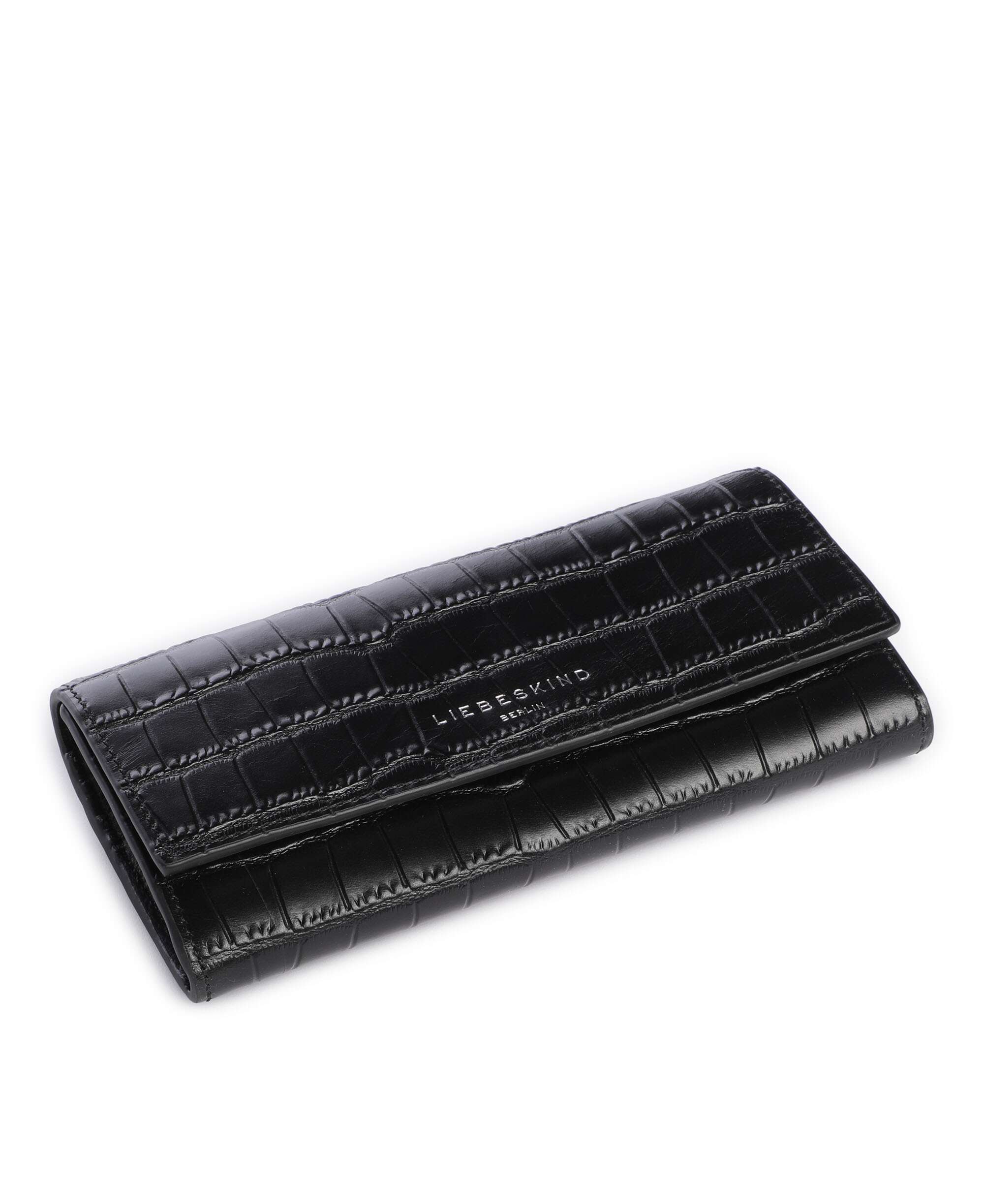 Liebeskind Lora Valentina Croco Portfel black - Image 4