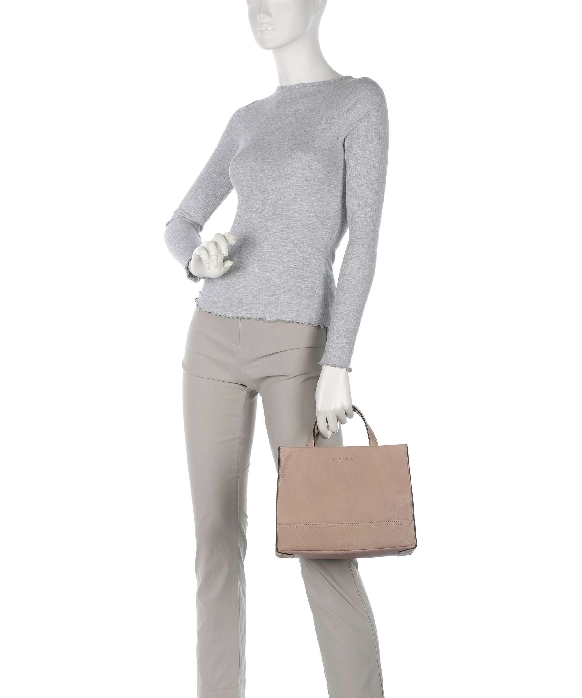 Liebeskind Lou 2 3D Leather M Torebka stone - Image 3