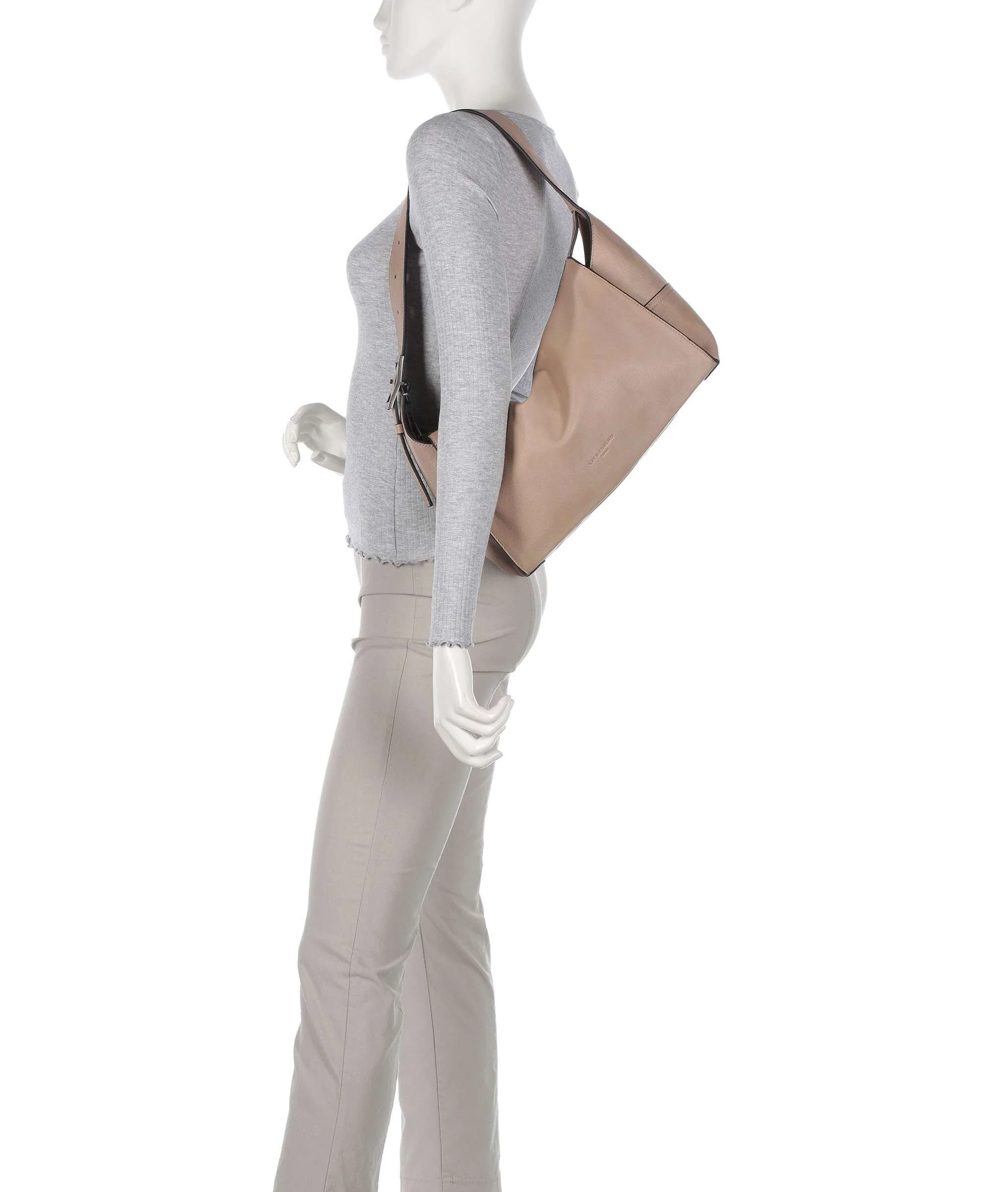 Liebeskind Lou 2 3D Leather M Torebka worek stone - Image 3