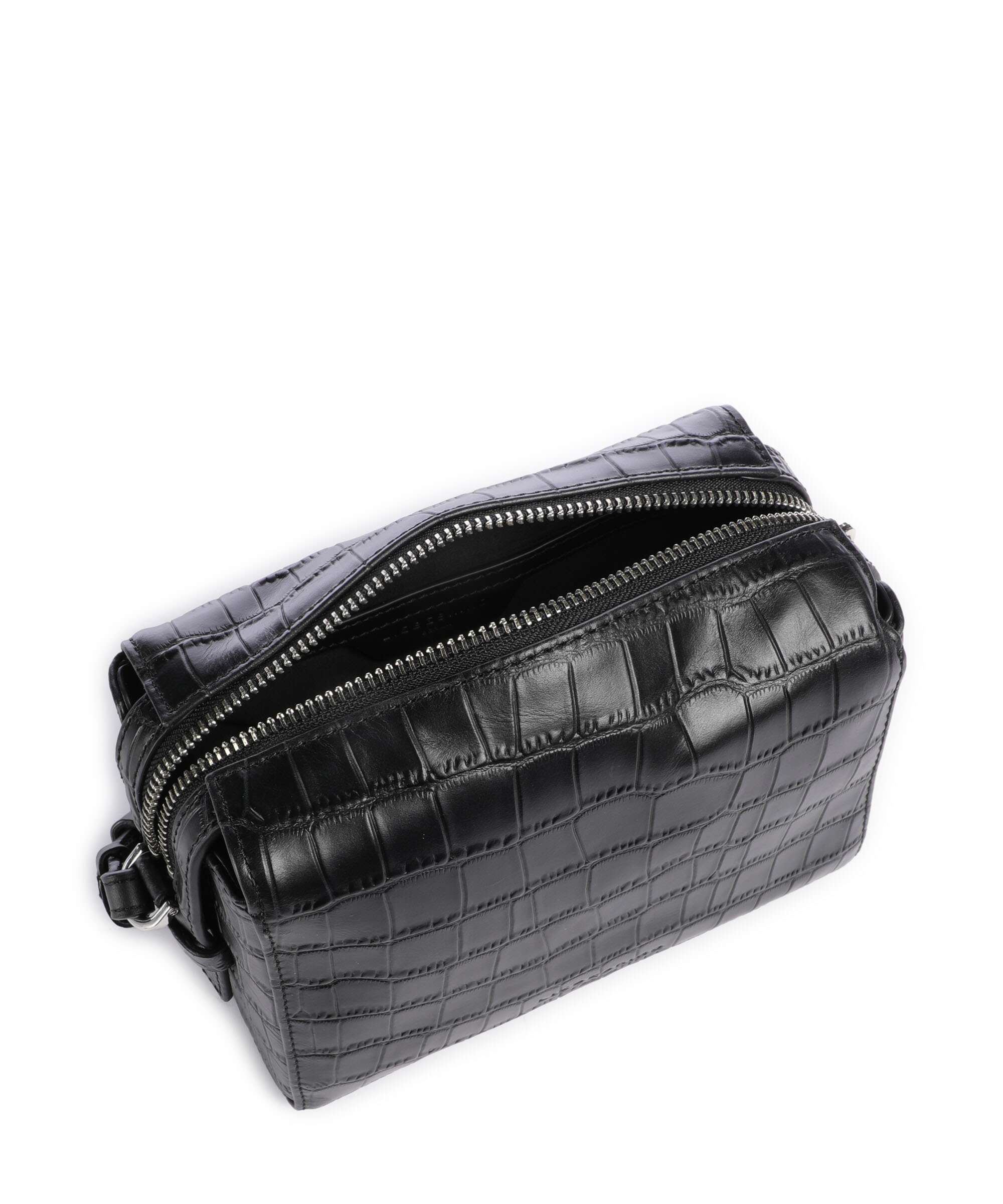 Liebeskind Lou 2 New Croco S Torba przez ramię black - Image 6