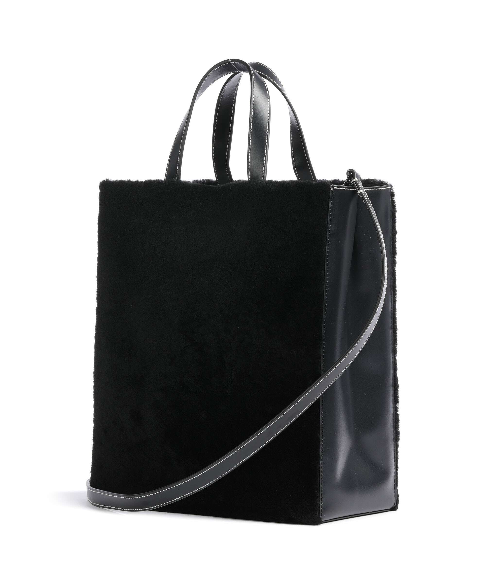Liebeskind Paper Bag Shearling M Torebka black - Image 2