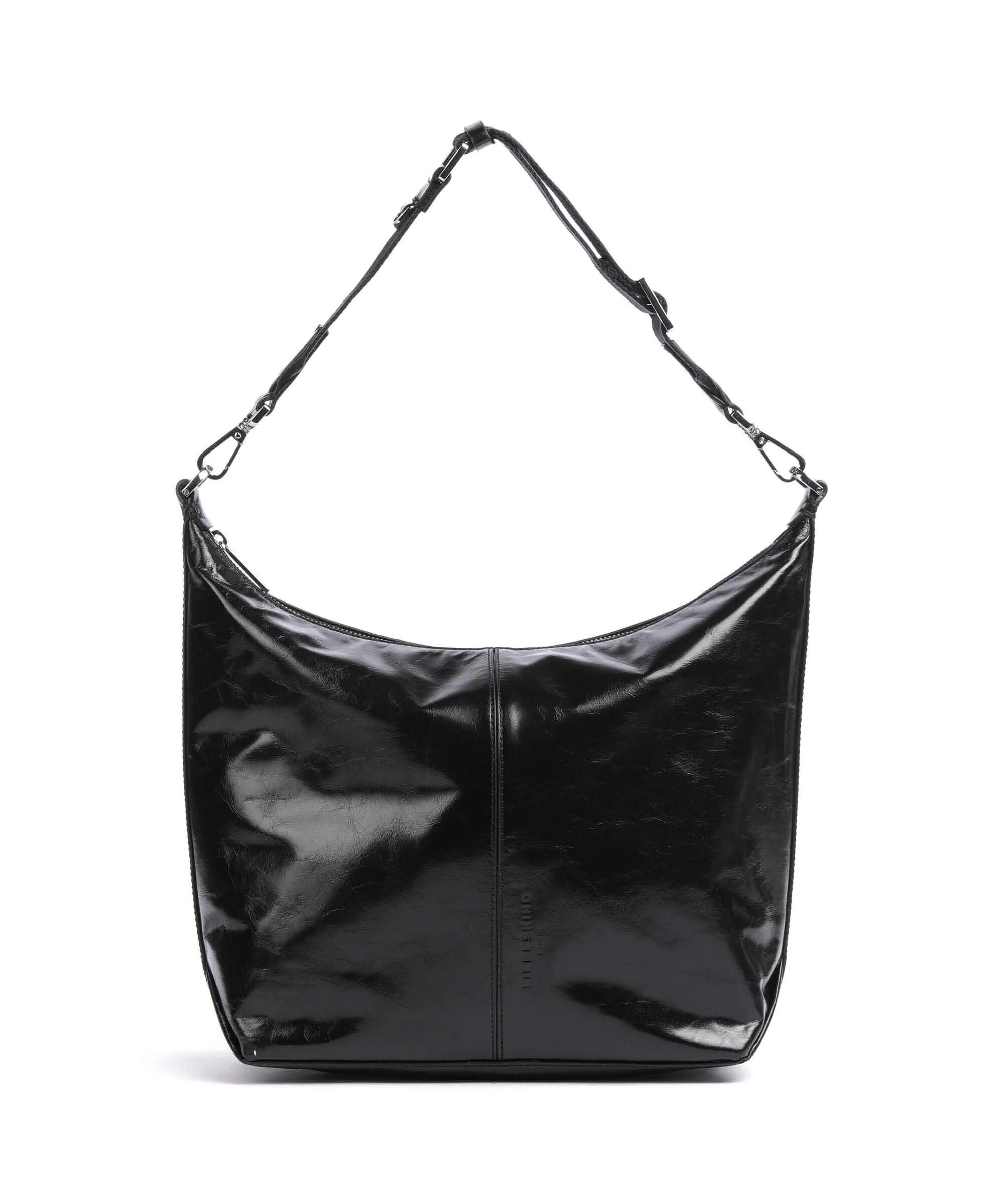 Liebeskind Paris 4 Paper Touch Crinkle M Torebka worek black