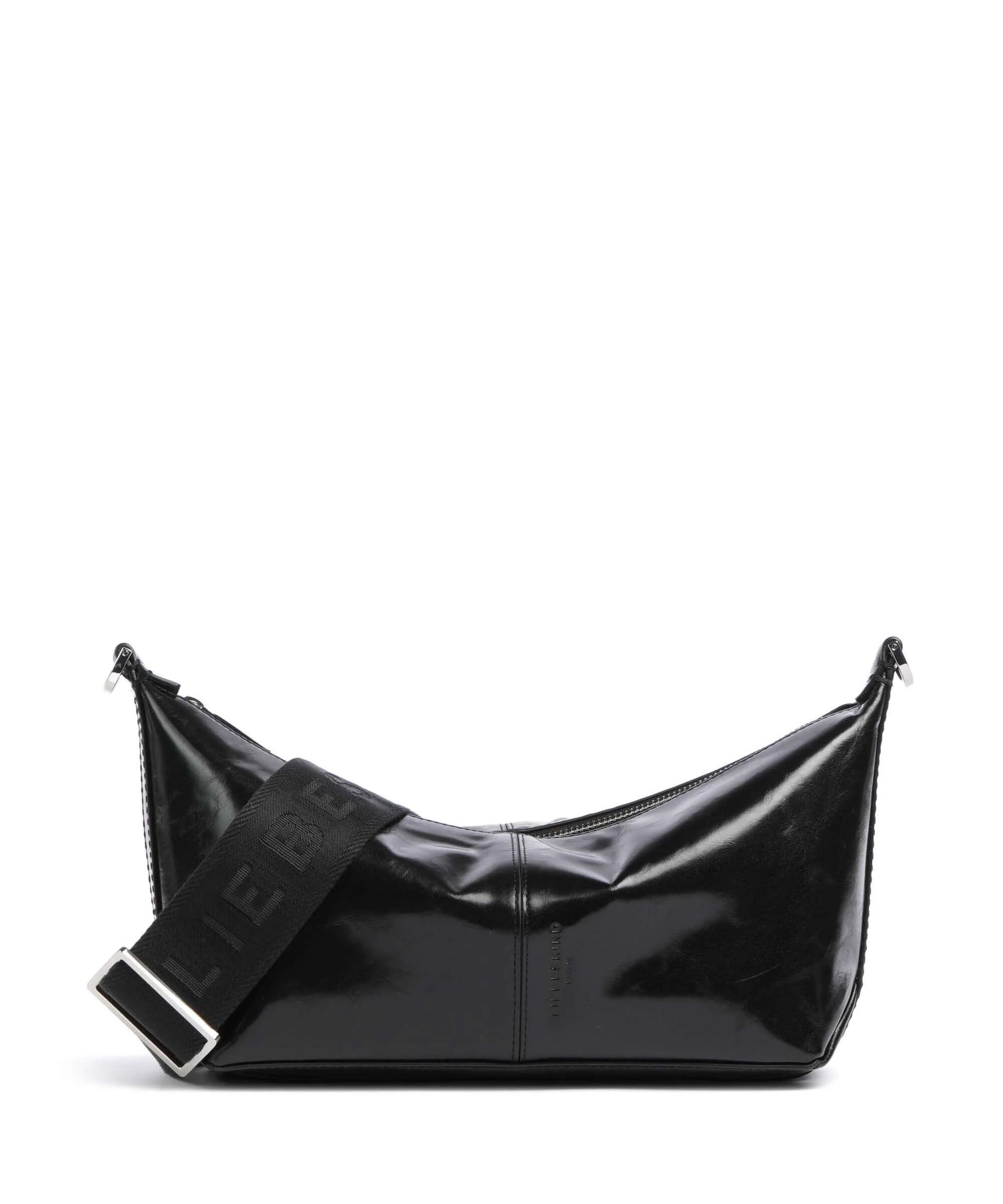 Liebeskind Paris 4 Paper Touch Crinkle S Torebka worek black