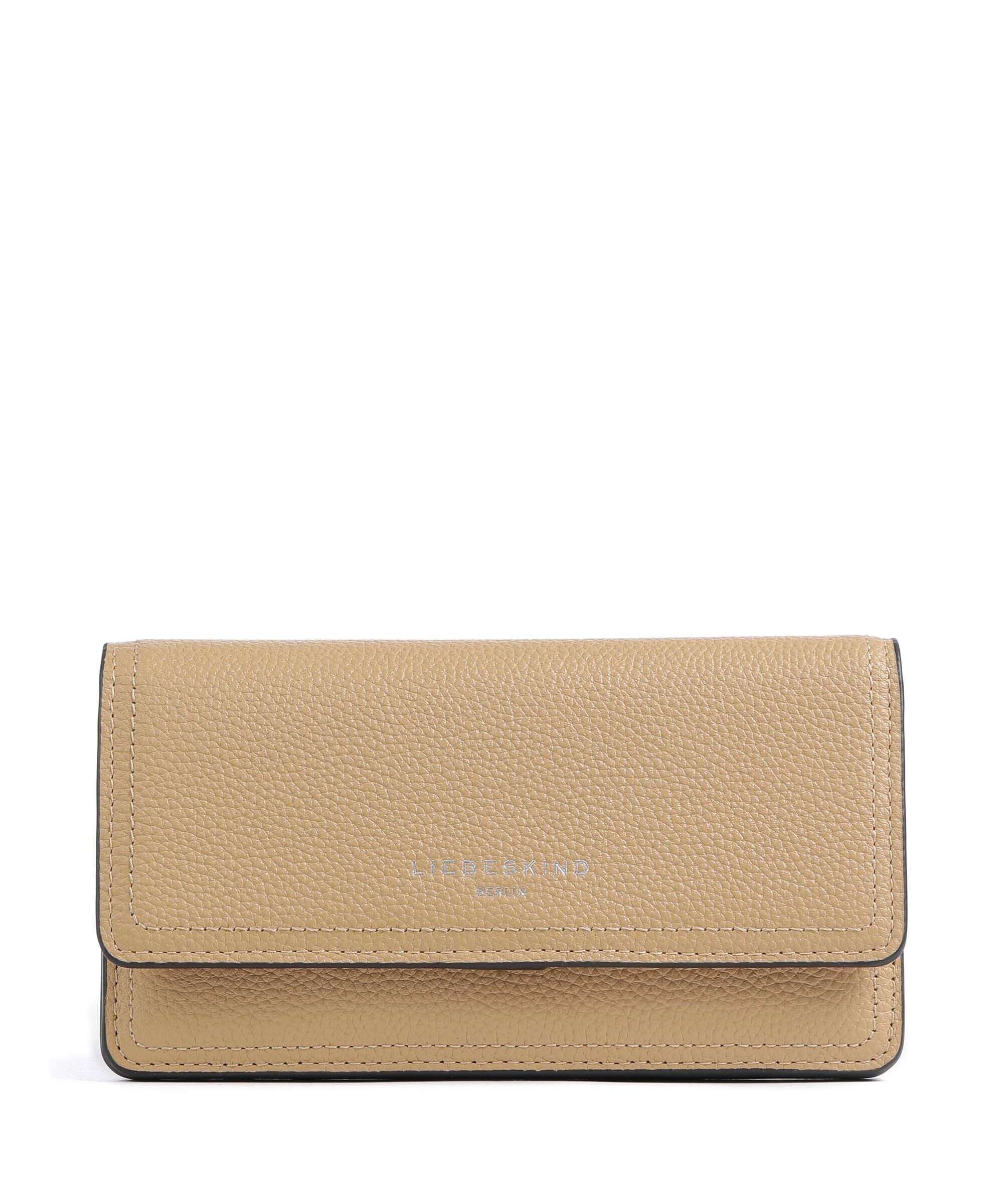 Liebeskind Paris 4 Slam Small Pebble Portfel beige