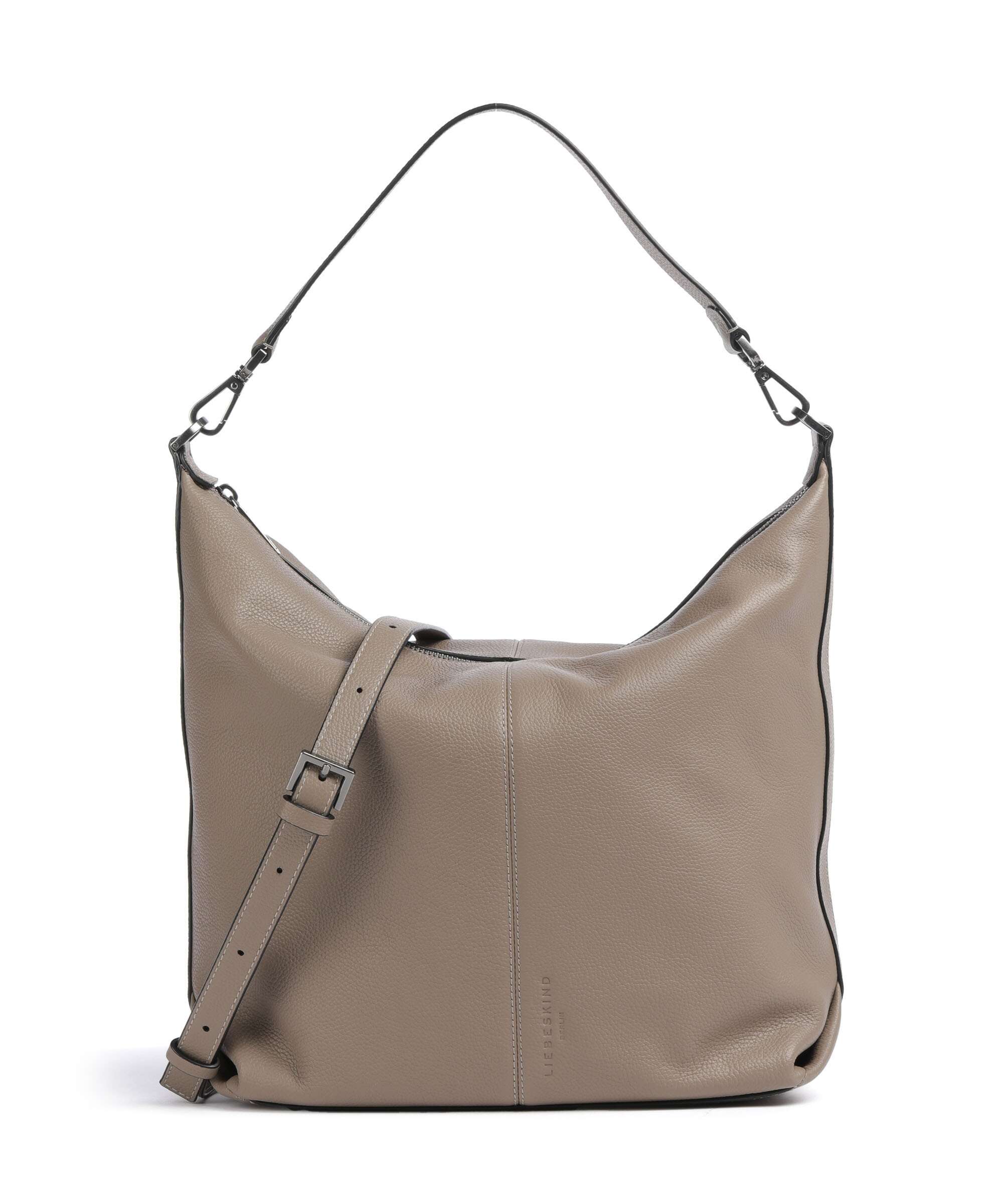 Liebeskind Paris Small Pebble M Torebka worek neutral gray