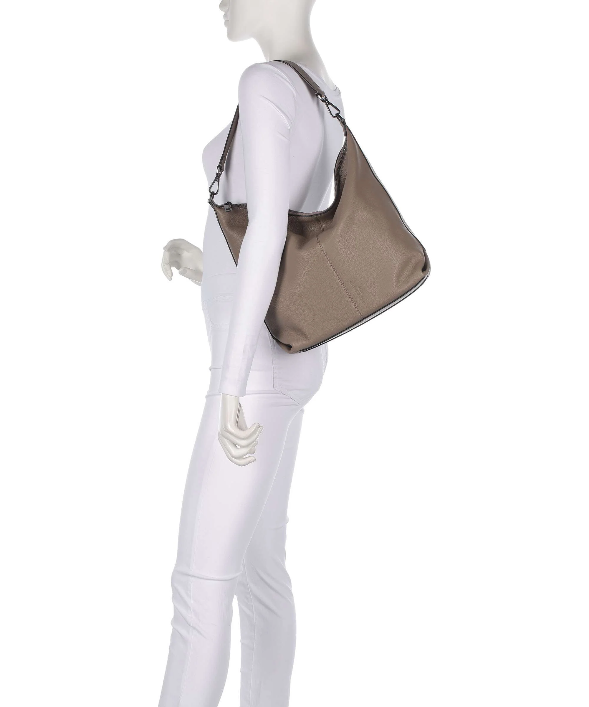 Liebeskind Paris Small Pebble M Torebka worek neutral gray - Image 3