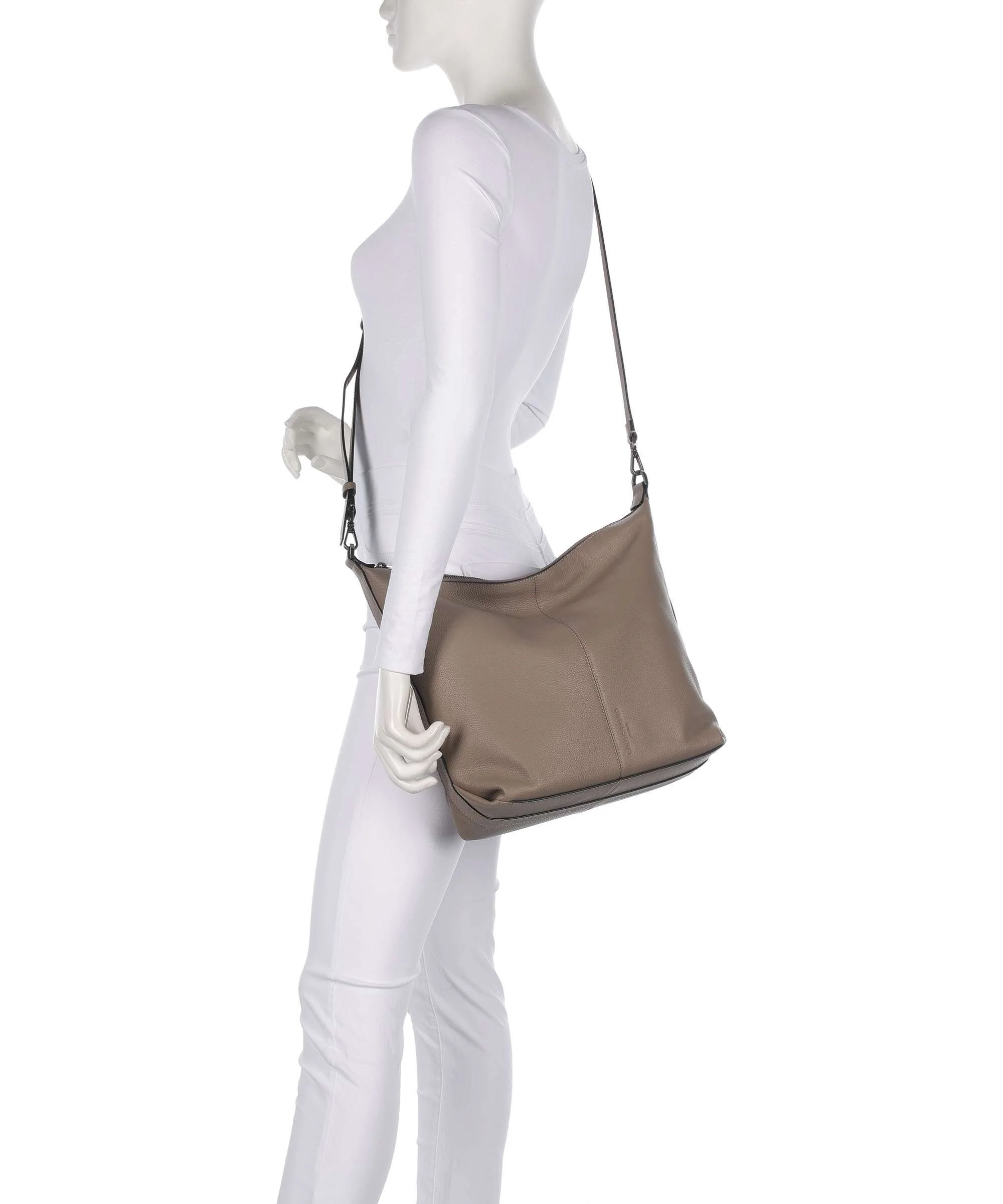 Liebeskind Paris Small Pebble M Torebka worek neutral gray - Image 4