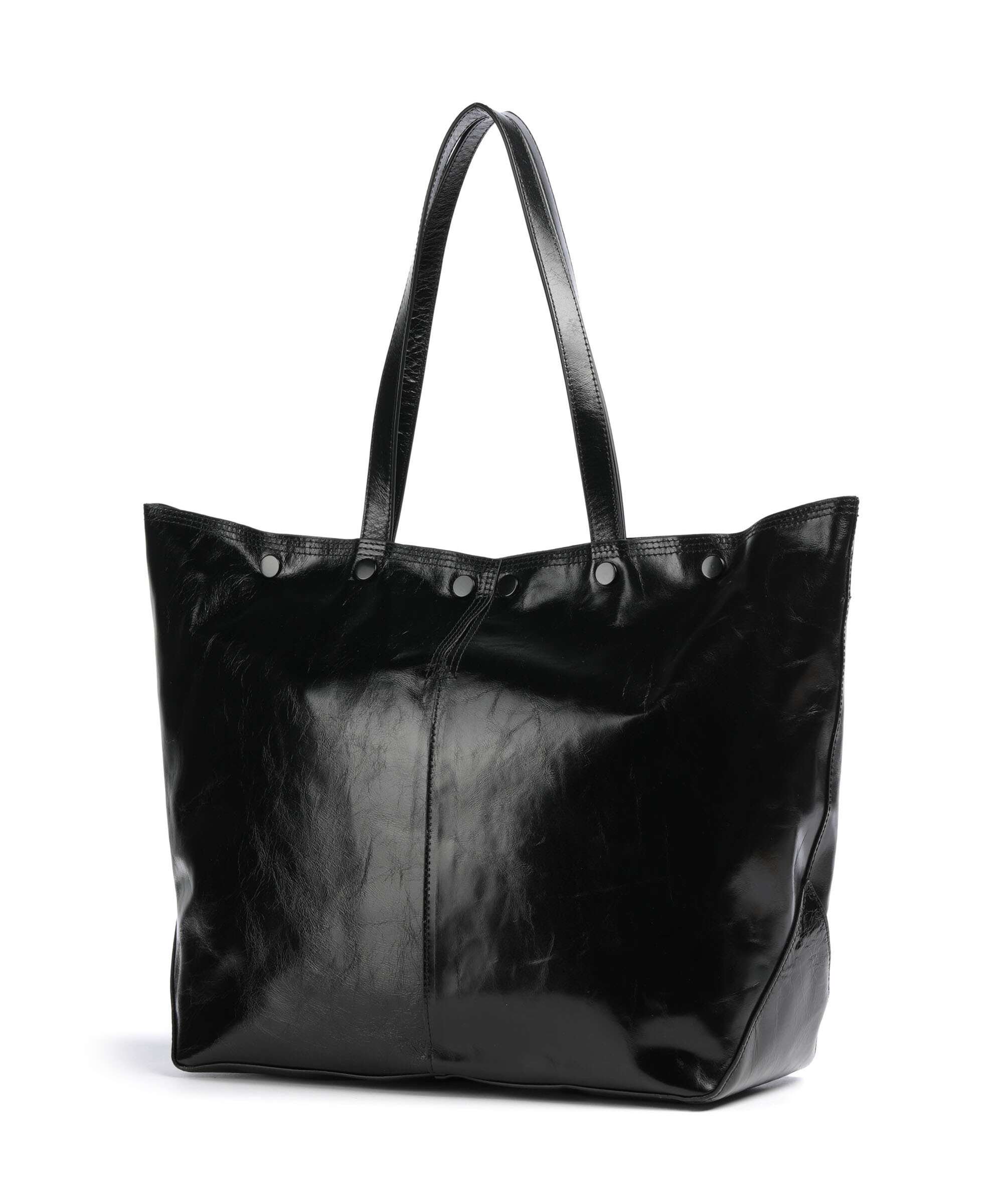 Liebeskind Rive Paper Touch Crinkle L Torba na zakupy black - Image 2