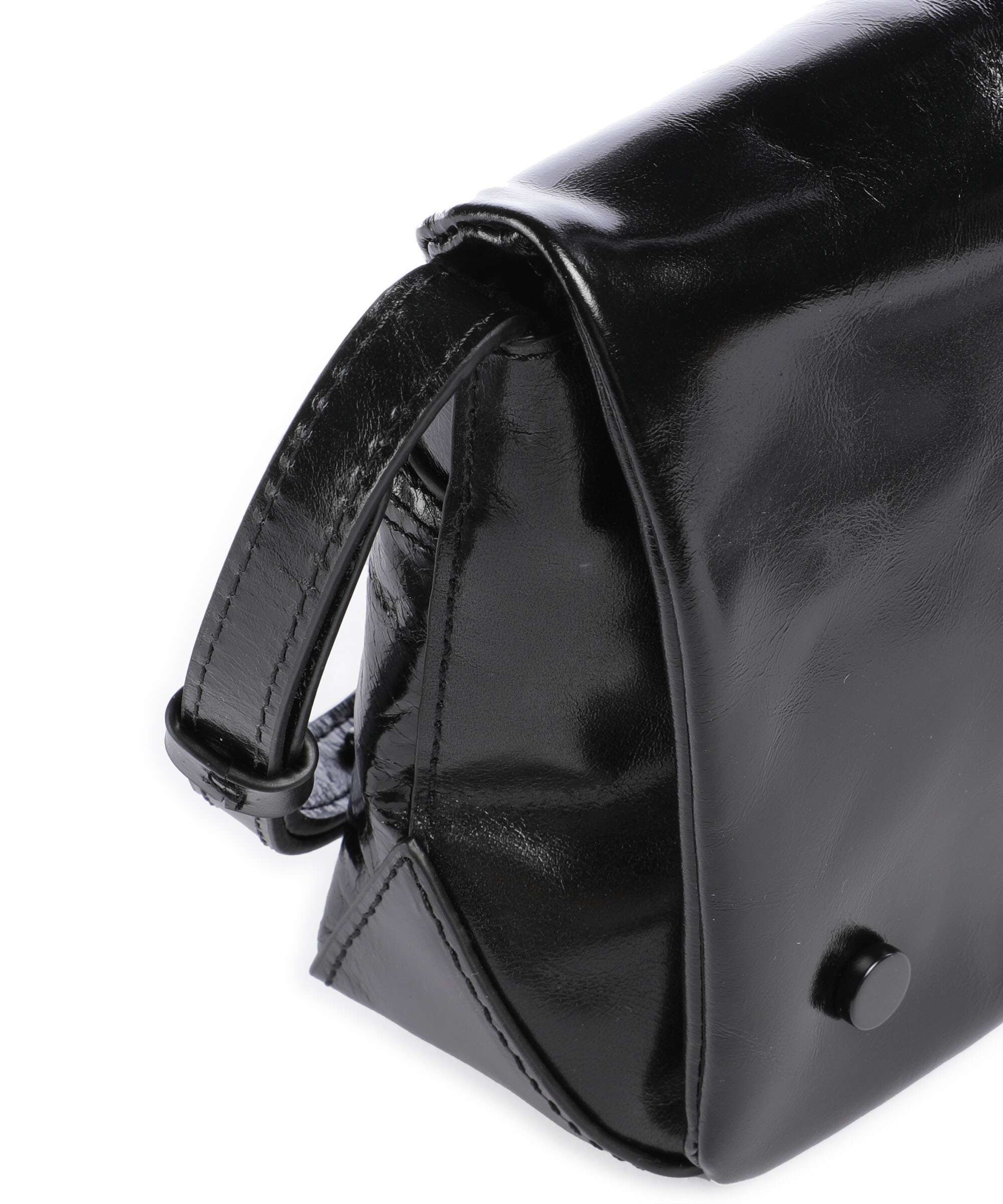 Liebeskind Rive Paper Touch Crinkle S Torba przez ramię black - Image 4
