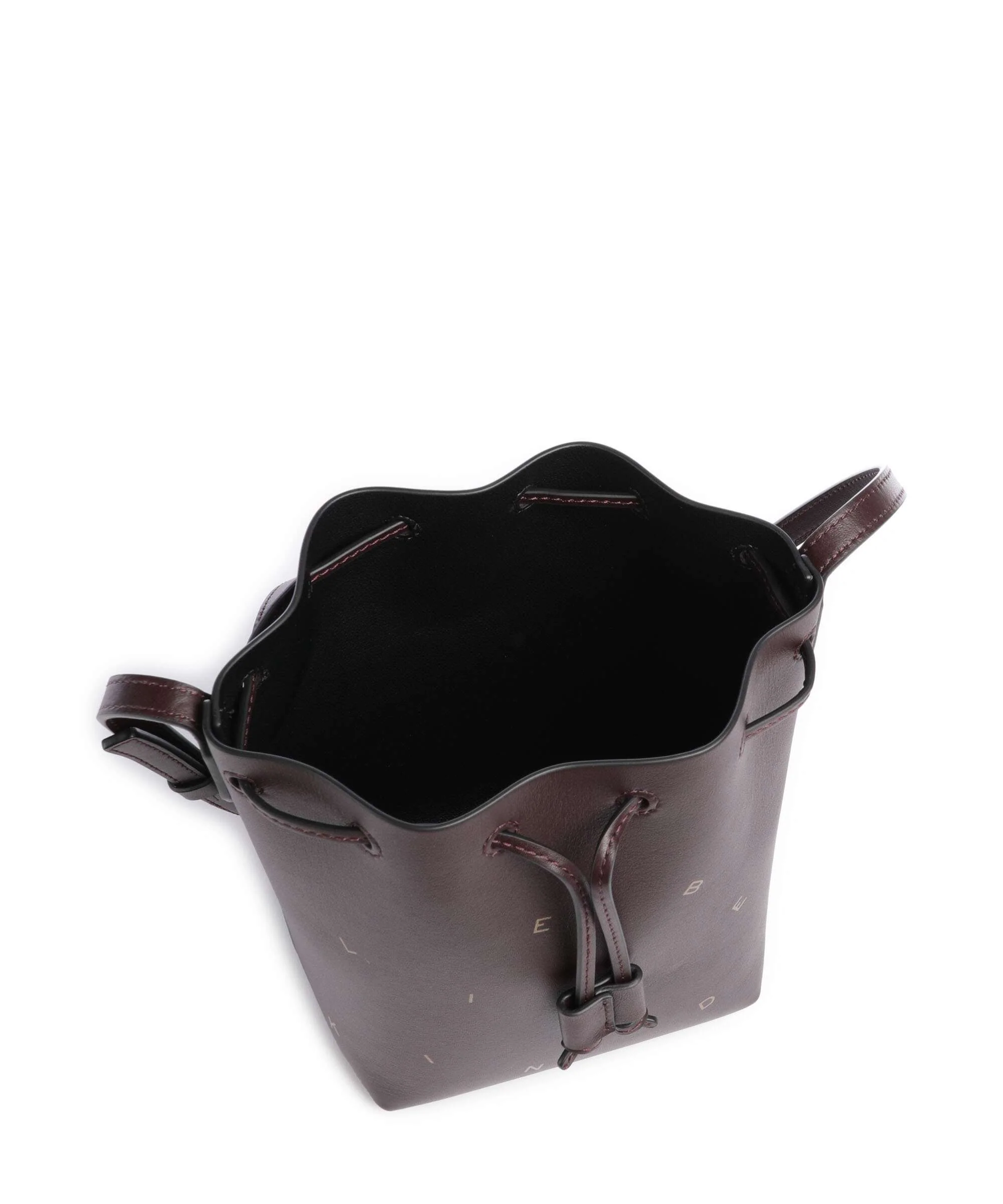 Liebeskind Soft Nappa S Torebka worek burgundy - Image 6