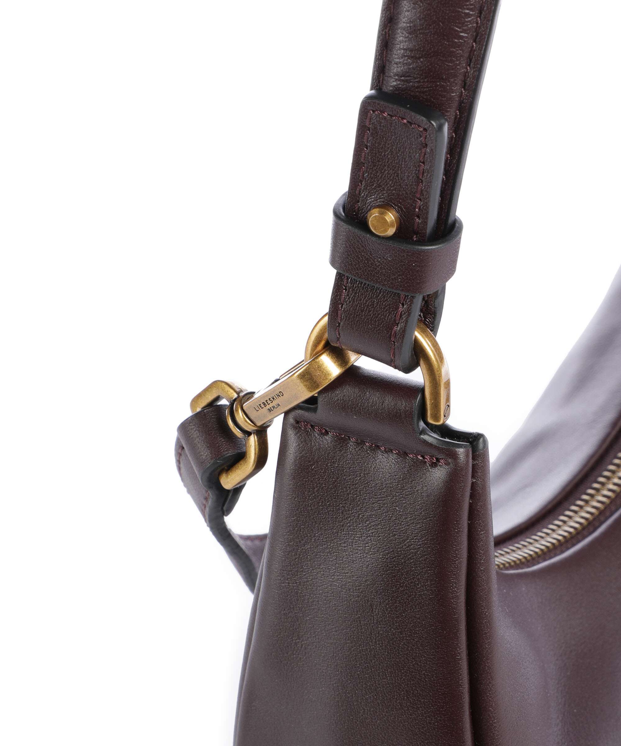 Liebeskind Soft Nappa XS Torba na ramię burgundy - Image 5