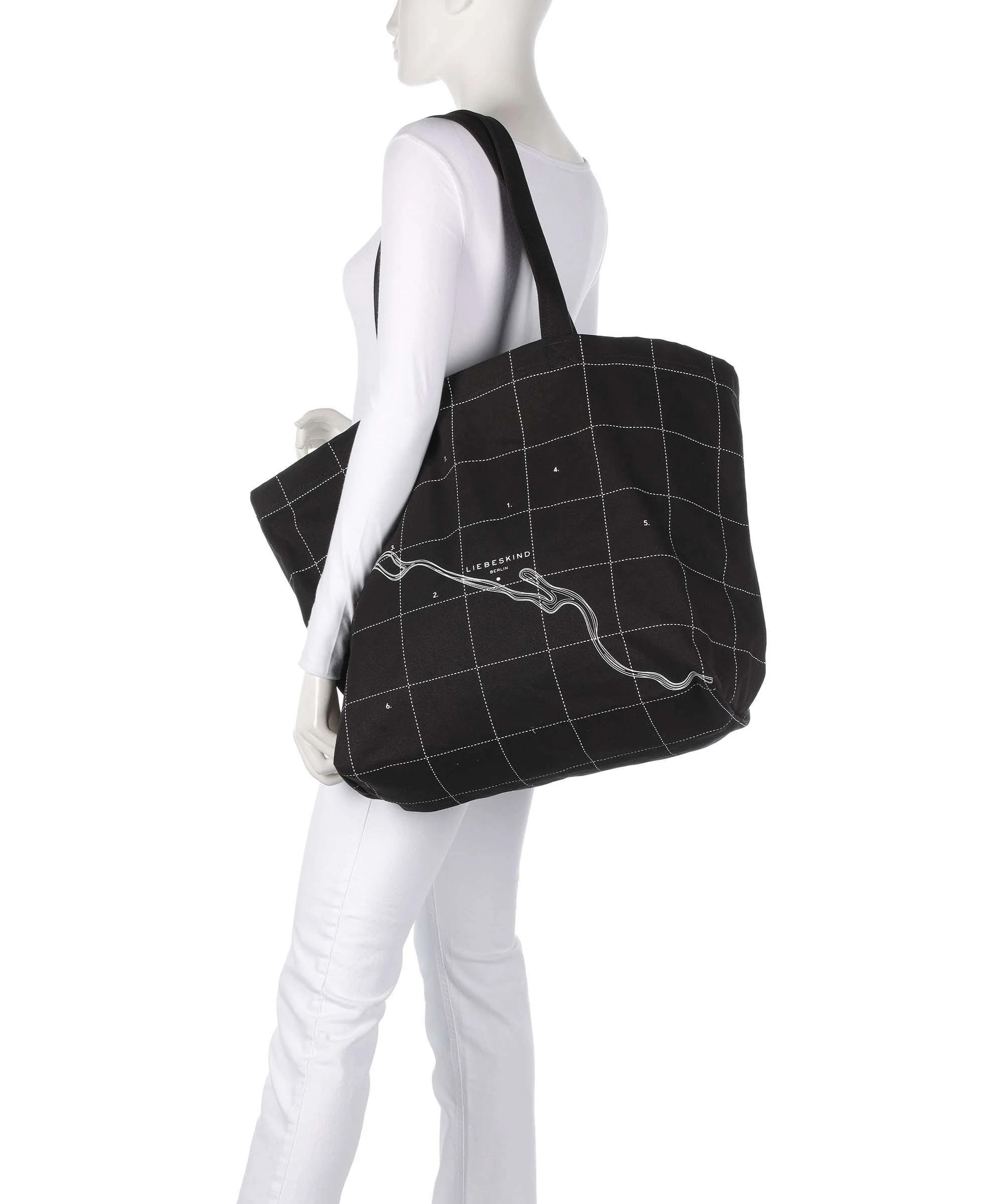 Liebeskind Torba na zakupy black - Image 3