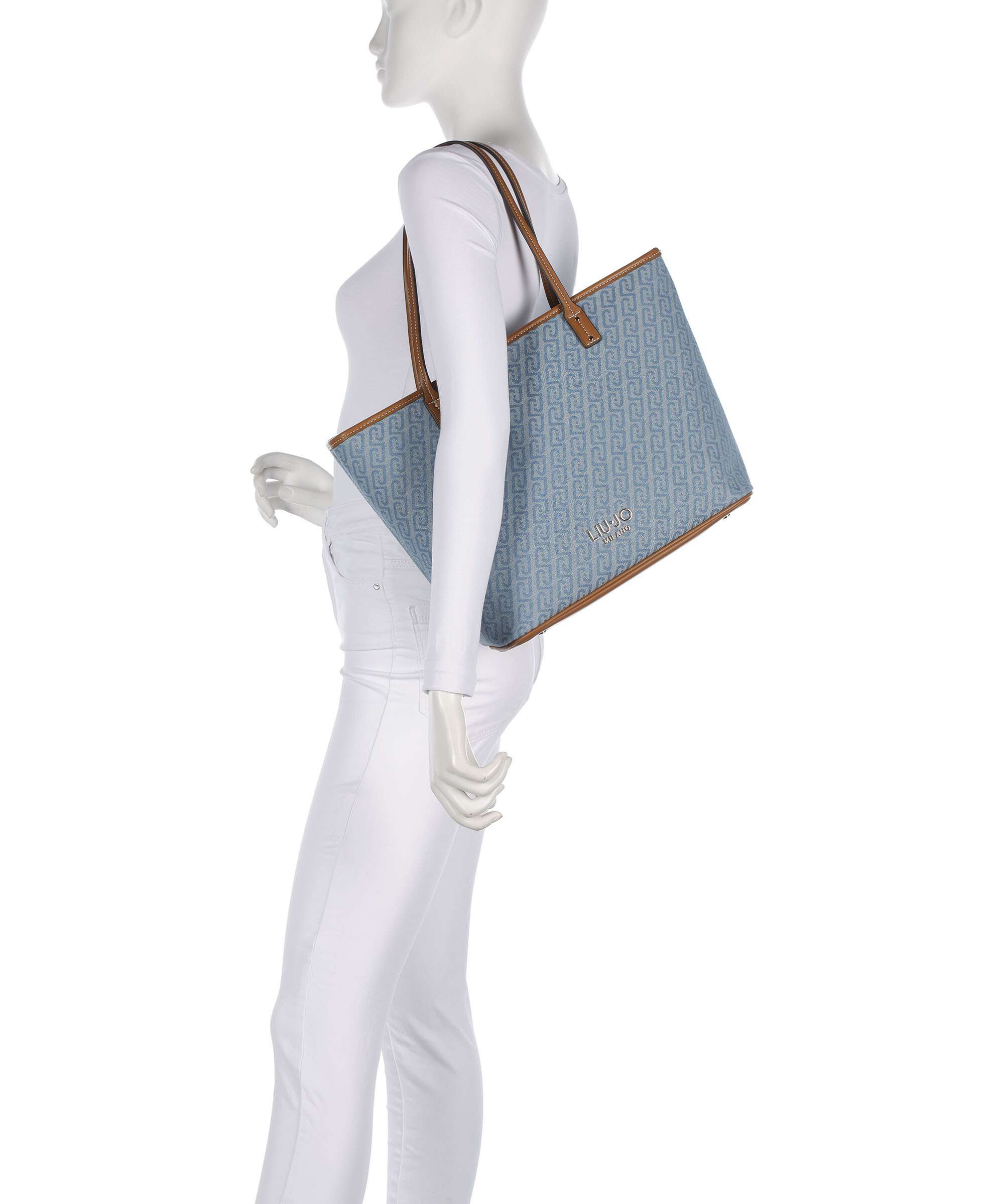 Liu Jo Evrim M Torba na zakupy dusty blue - Image 3