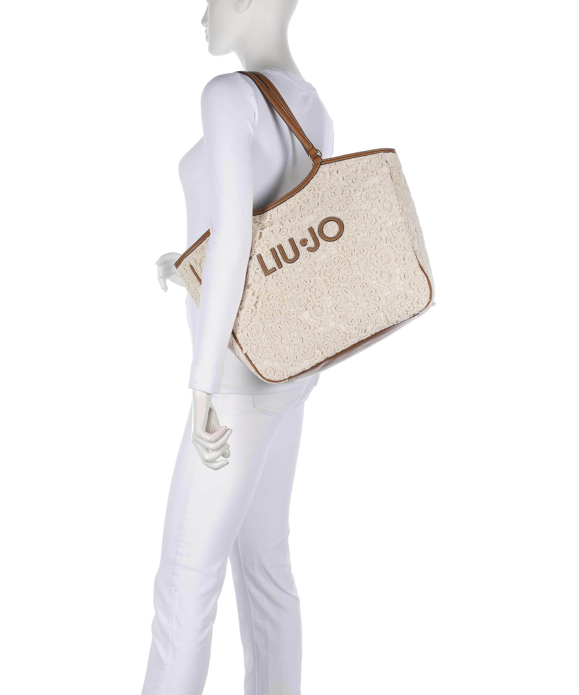 Liu Jo Ferielle L Torba na zakupy cream - Image 3