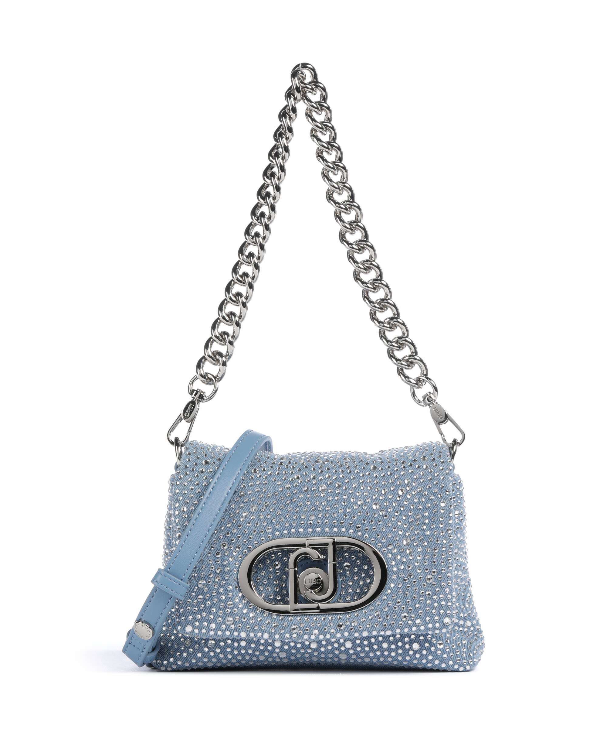 Liu Jo Lapuffy Torba na ramię light denim                   