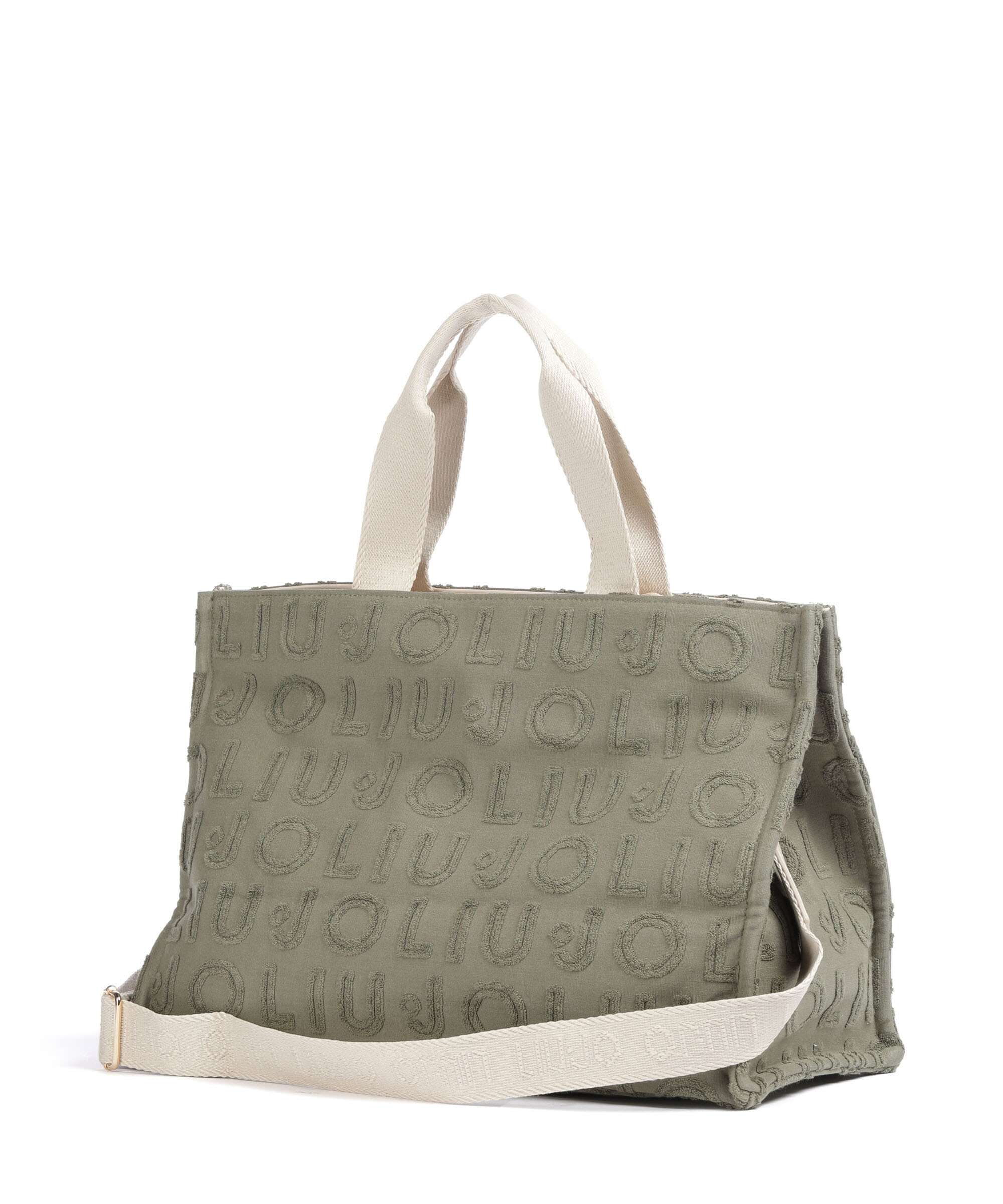 Liu Jo Logo Torba na zakupy military - Image 2
