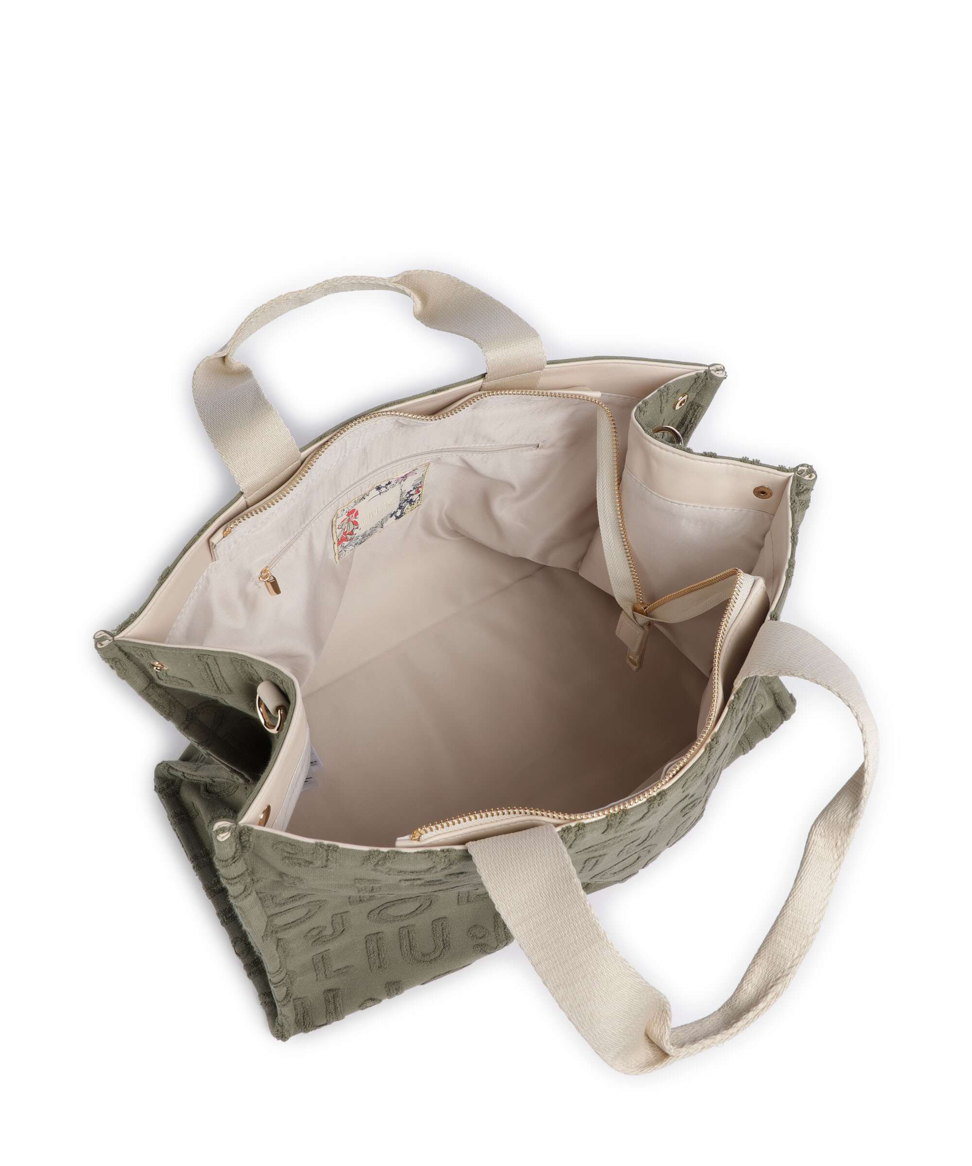 Liu Jo Logo Torba na zakupy military - Image 6