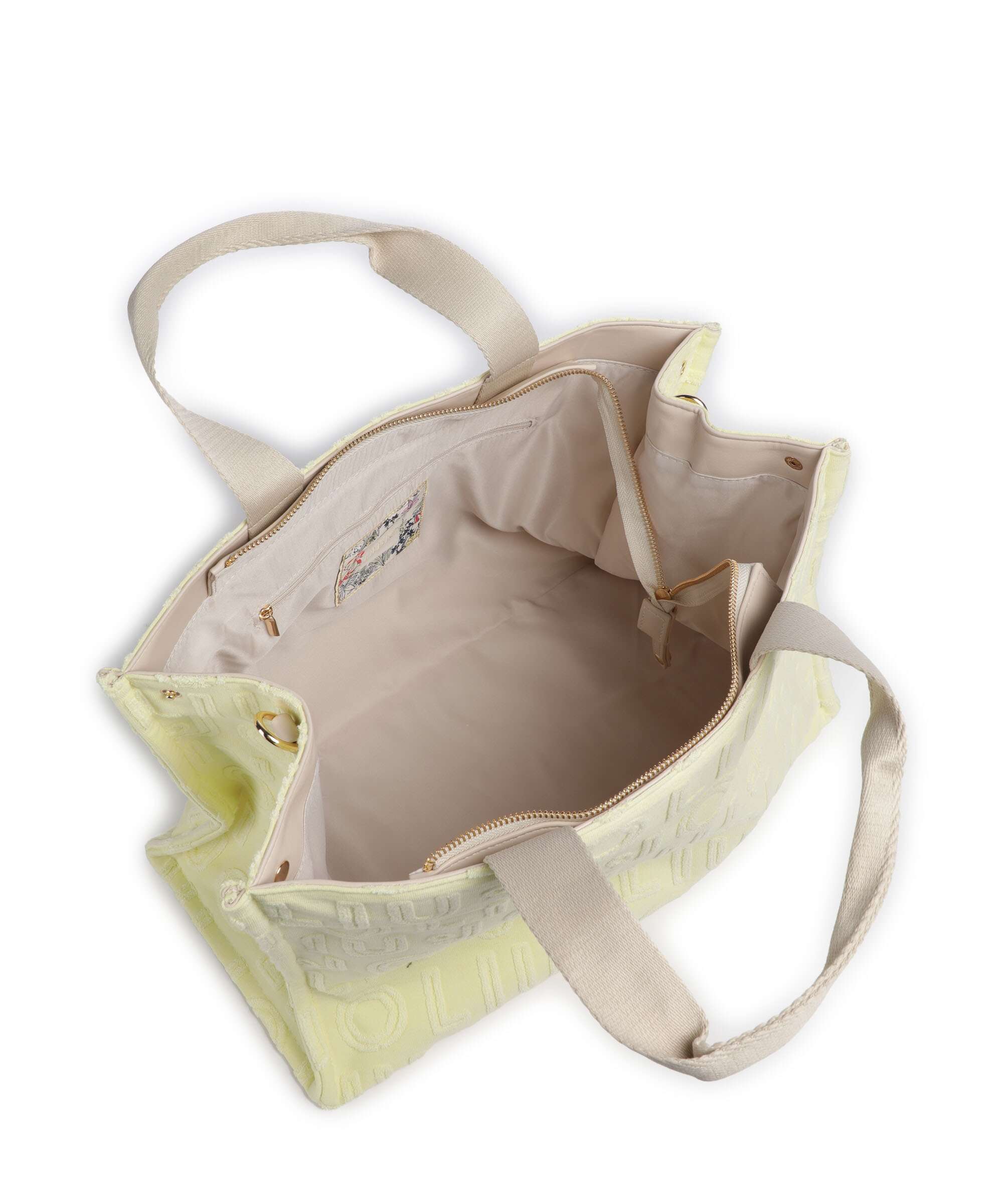 Liu Jo Logo Torba na zakupy pale yellow - Image 6