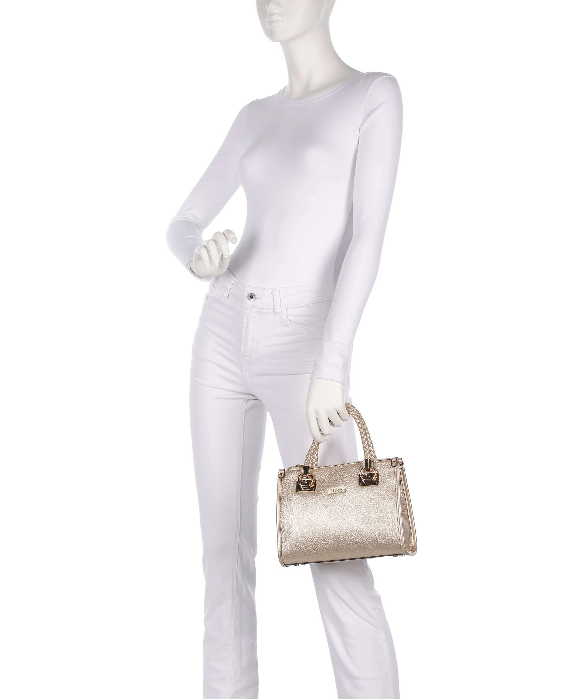 Liu Jo Manhattan S Torebka light gold - Image 3