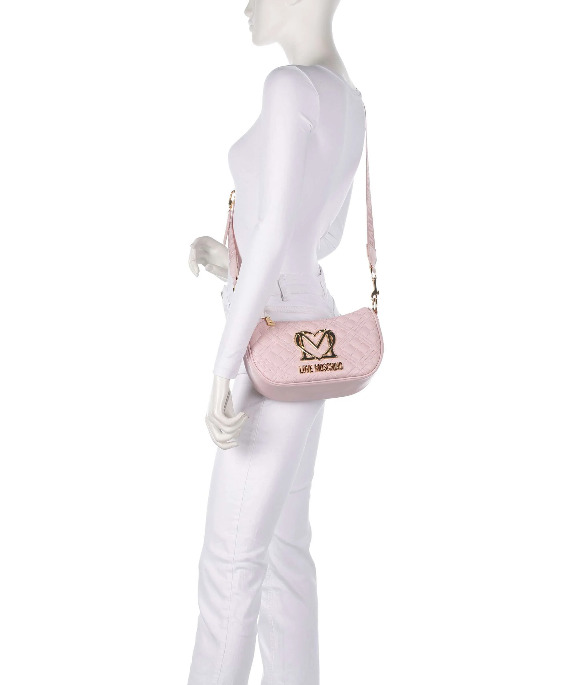 Love Moschino Allure Torba na ramię cipria - Image 4