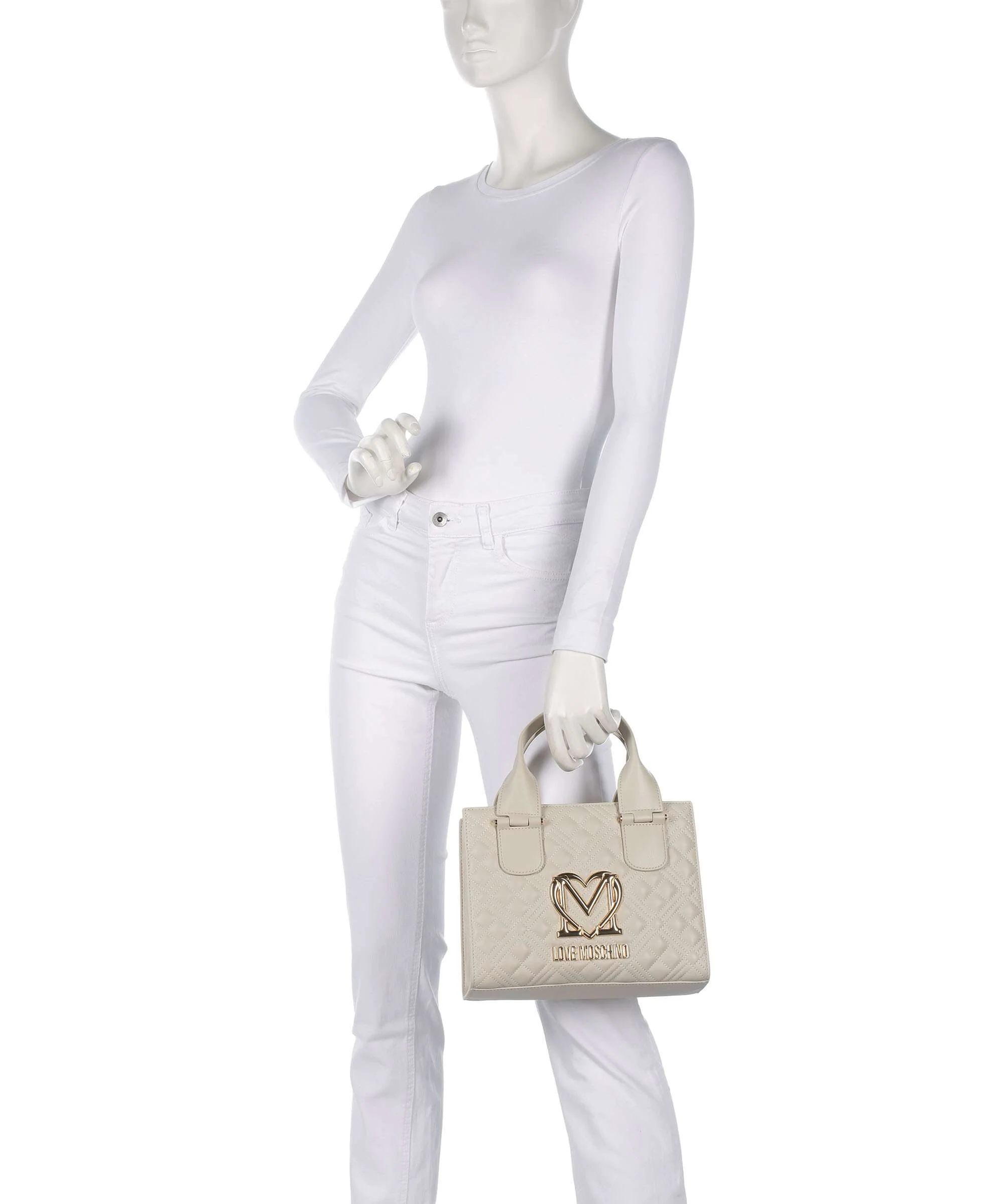 Love Moschino Allure Torebka avorio - Image 3