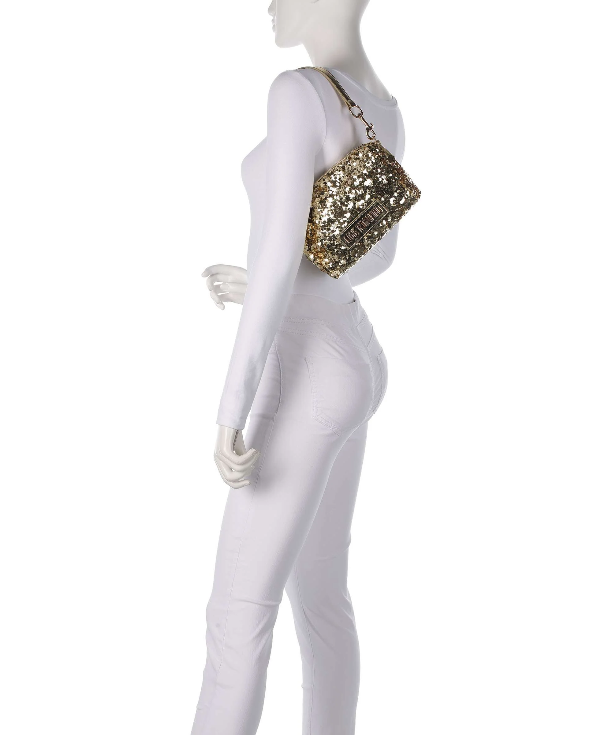 Love Moschino Bling Bling Torba na ramię gold - Image 3