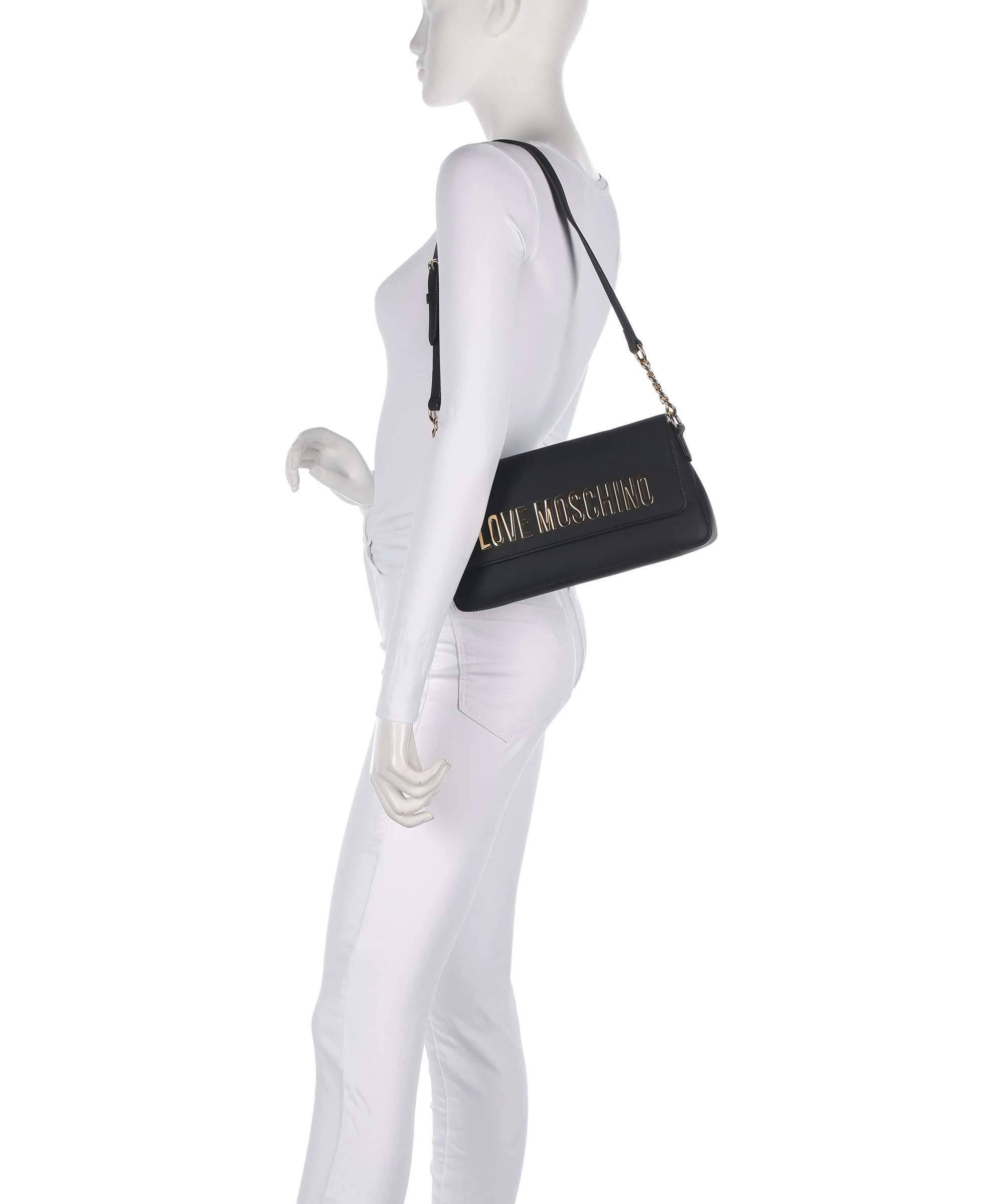 Love Moschino Bold Love Torba na ramię black - Image 3