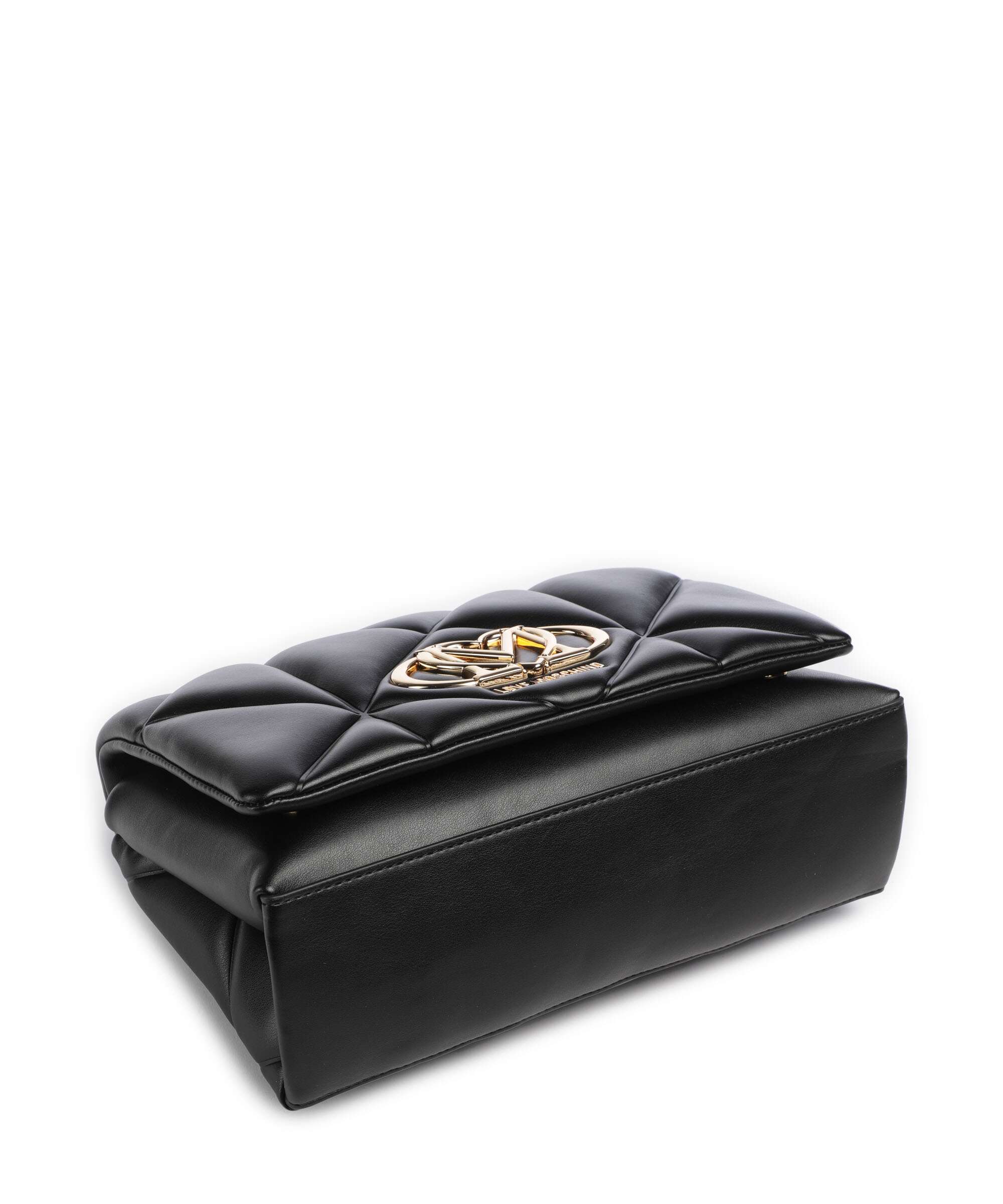 Love Moschino Embossed Q Torba na ramię black - Image 6