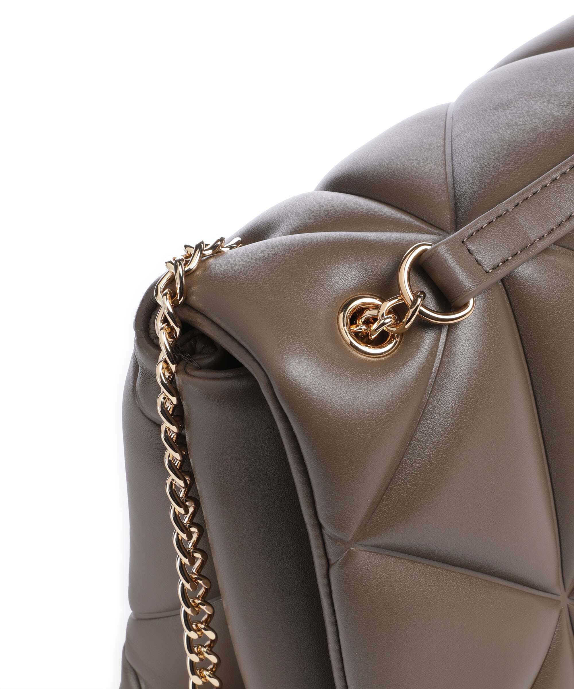 Love Moschino Embossed Q Torba na ramię mud - Image 6