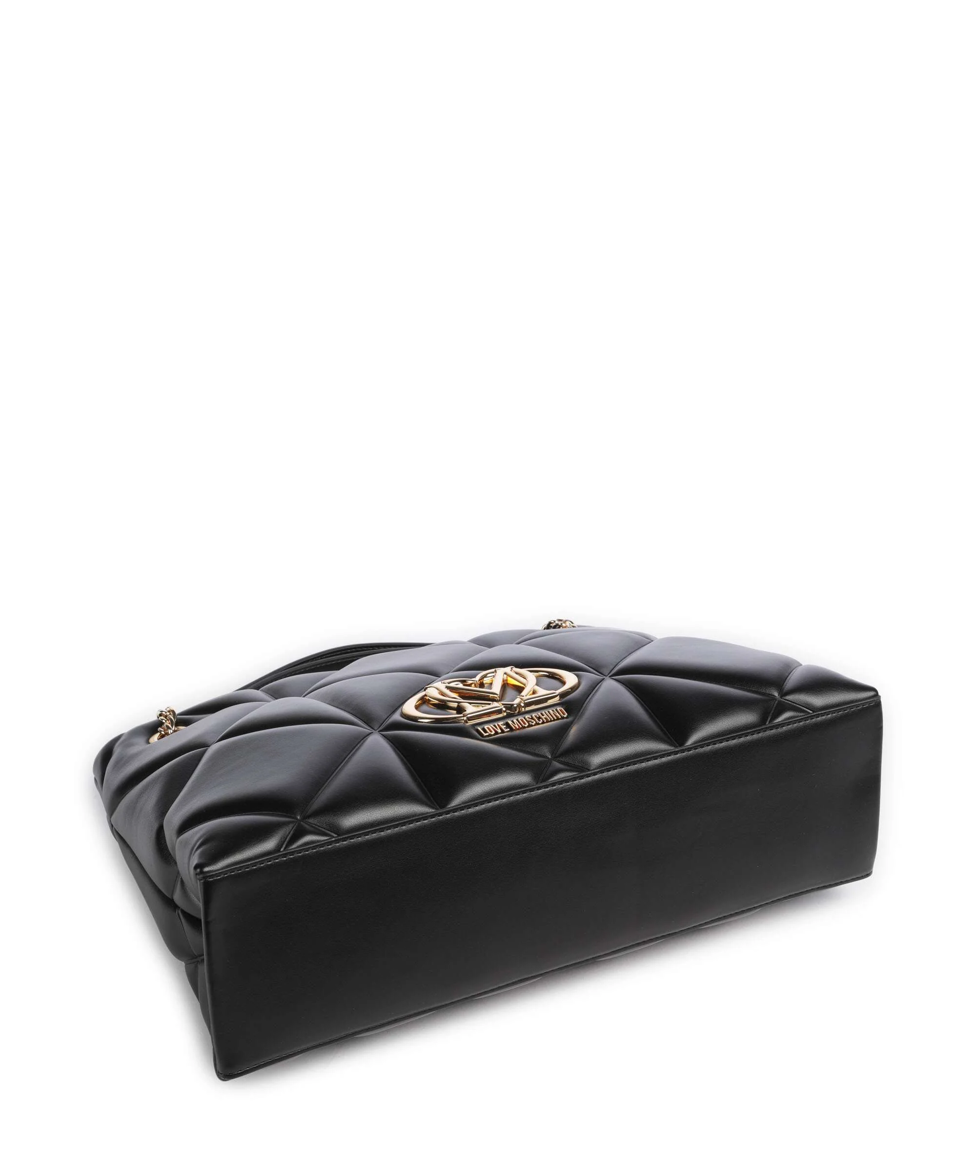 Love Moschino Embossed Q Torba na zakupy black - Image 4
