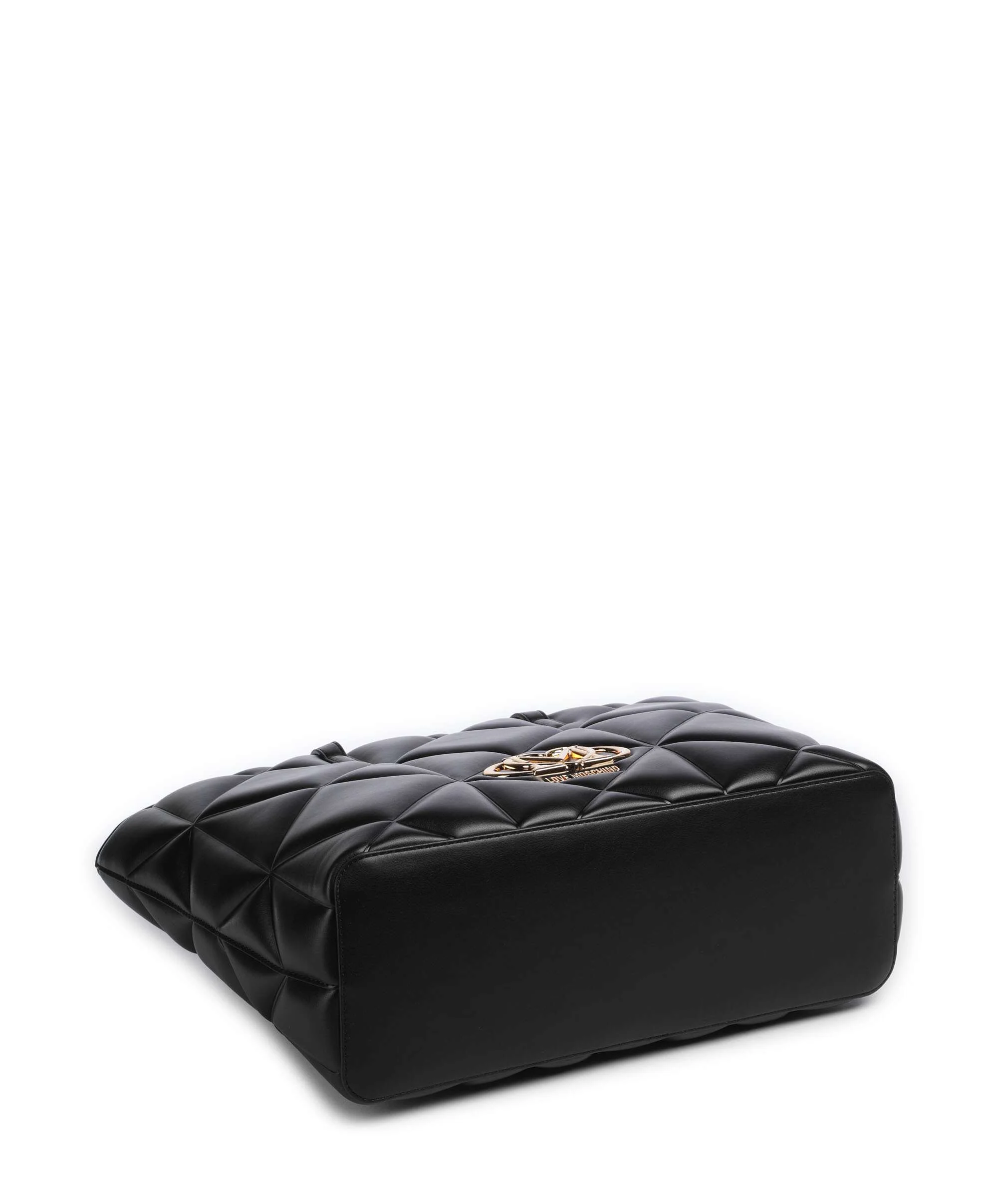 Love Moschino Embossed Q Torba na zakupy black - Image 4