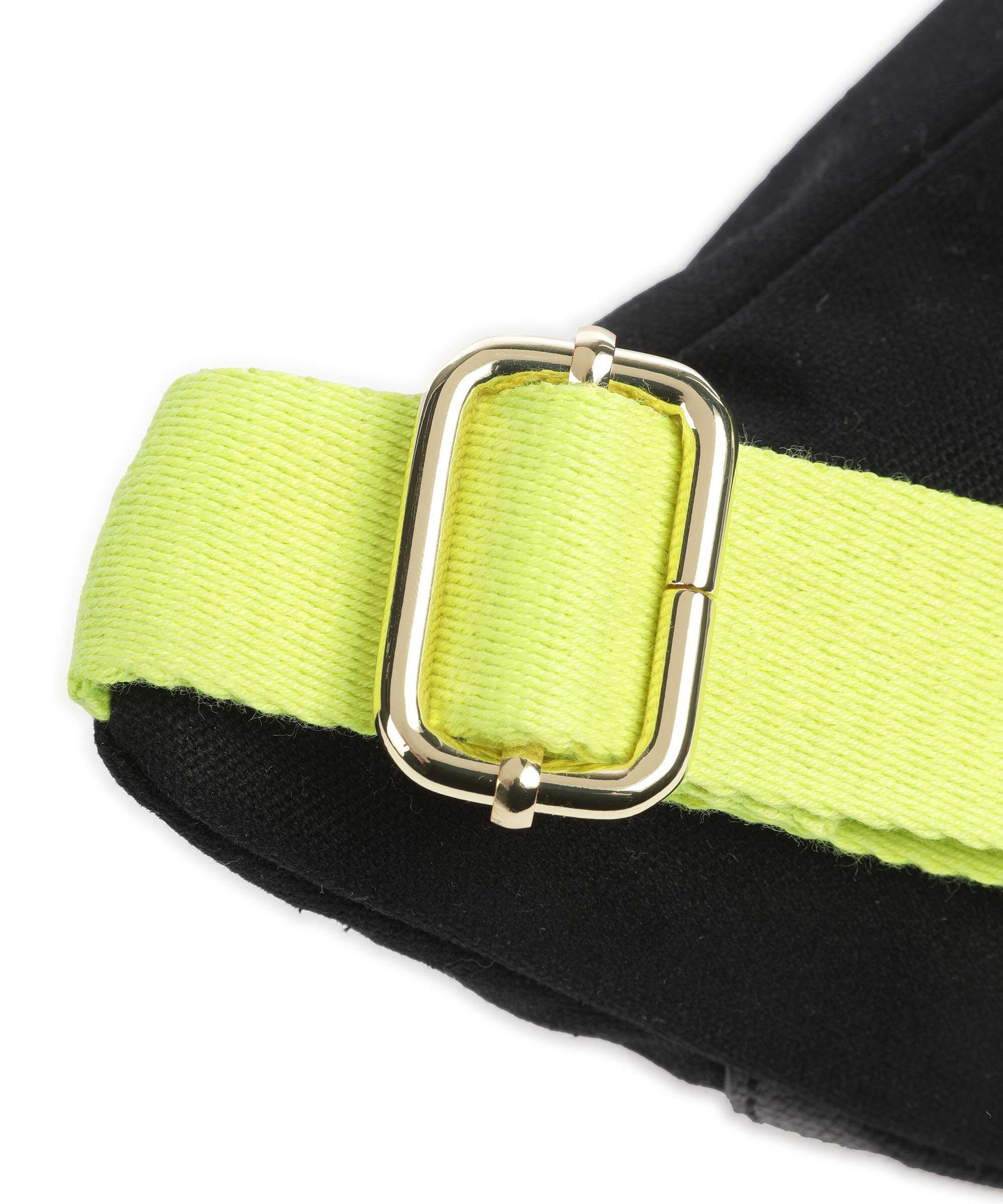 Love Moschino Free Time Saszetka nerka nero/lime - Image 5