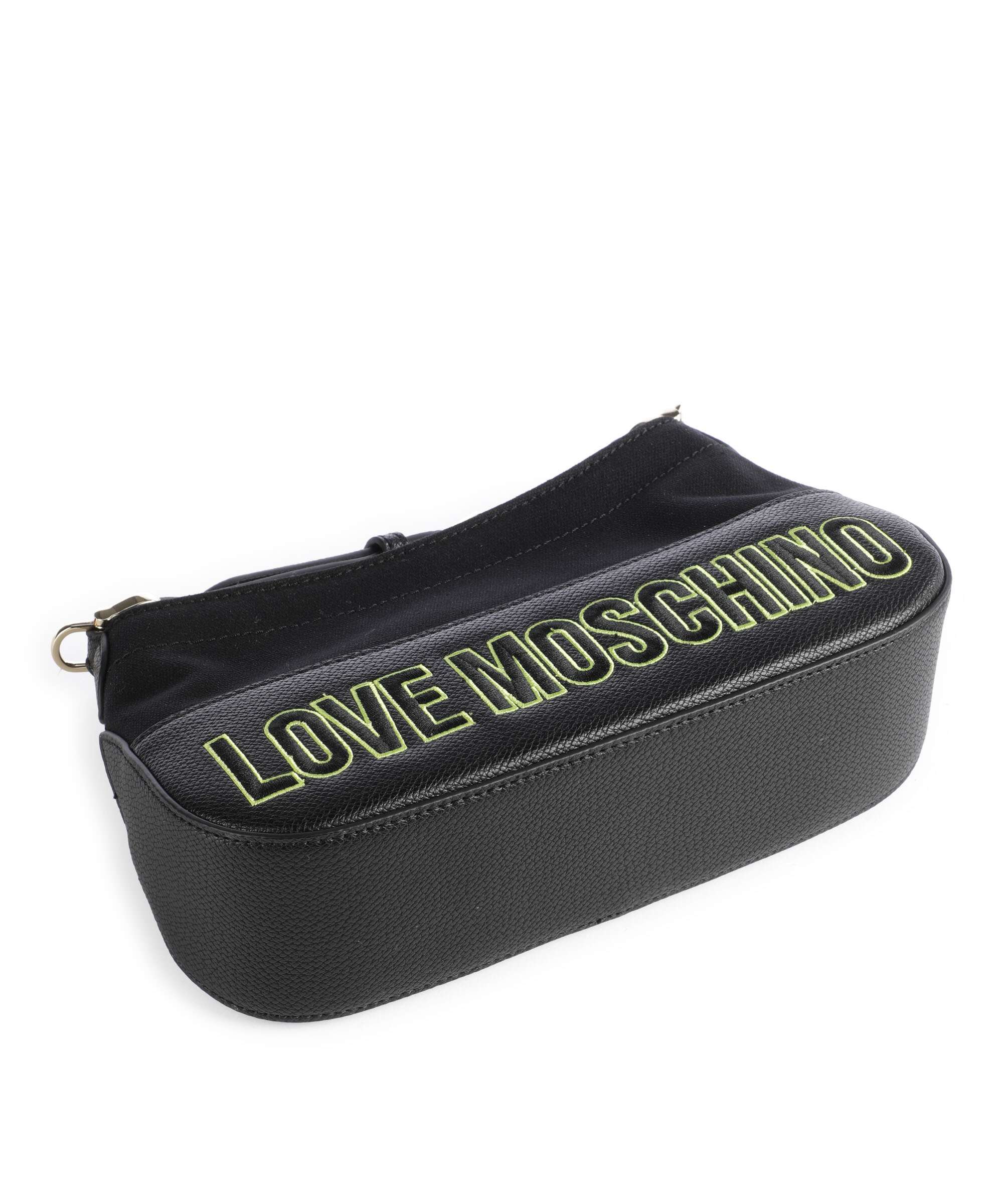 Love Moschino Free Time Torba na ramię nero/lime - Image 5