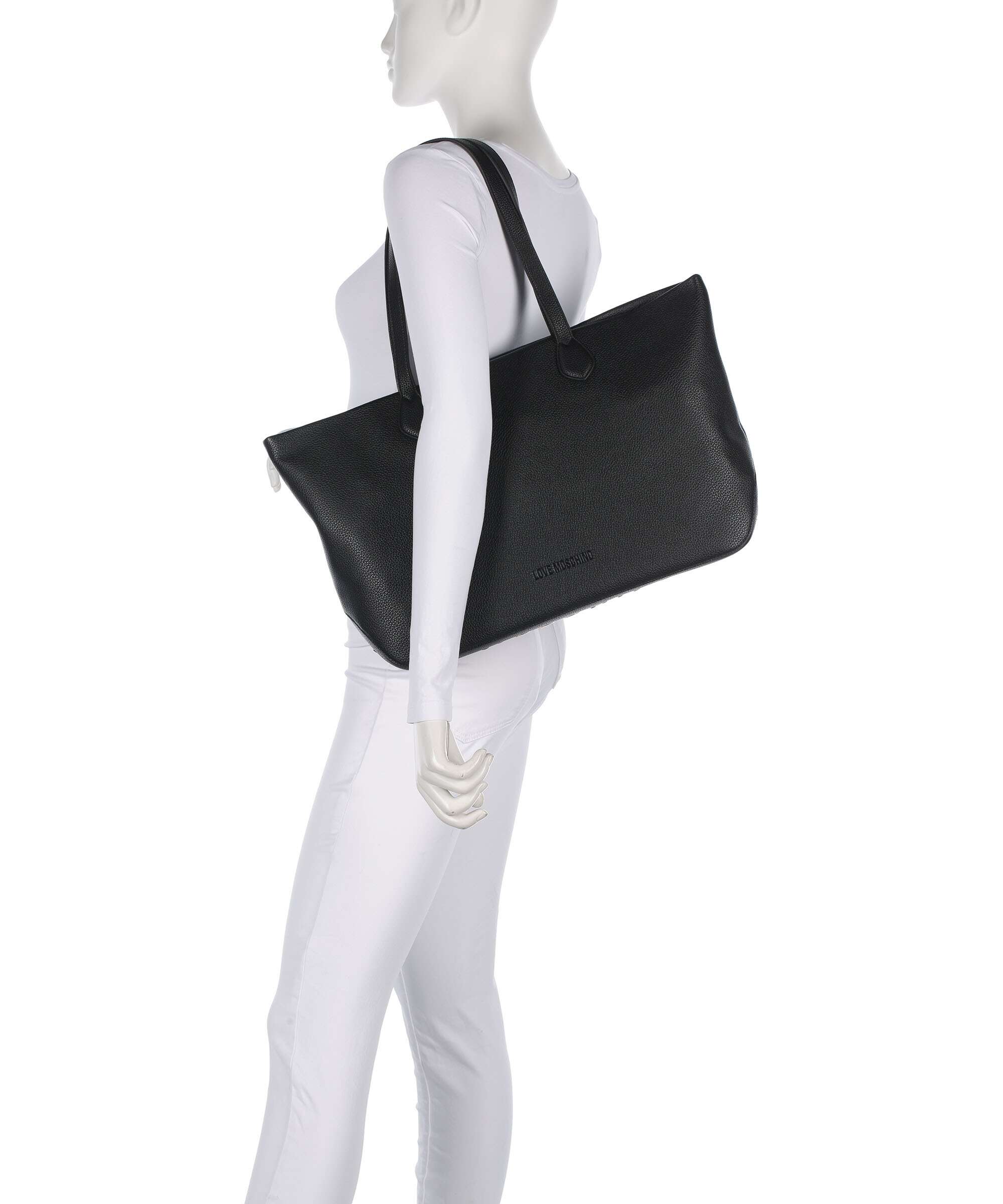 Love Moschino Giant Torba na zakupy black - Image 3