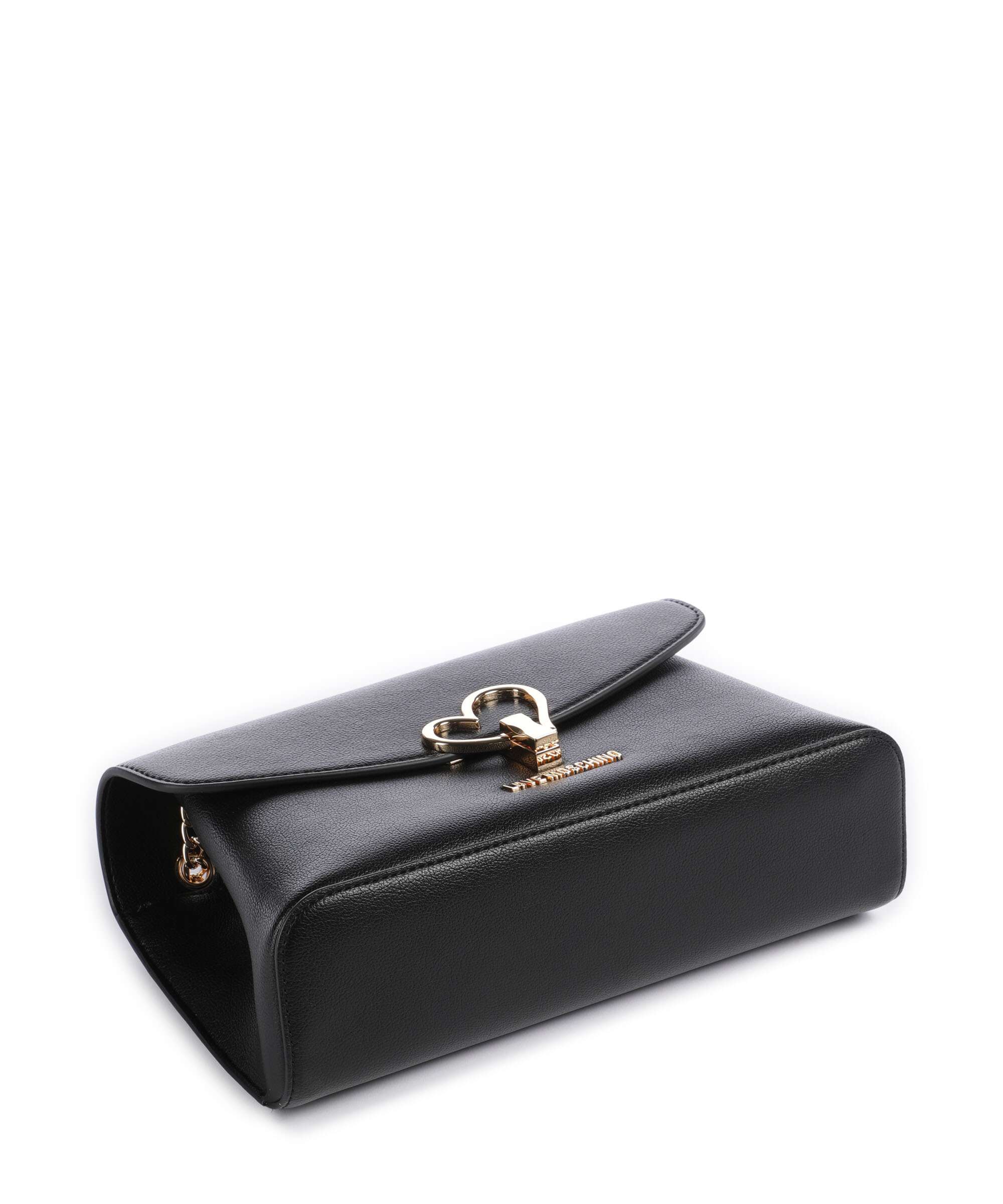 Love Moschino Heart Turnlock Torba na ramię black - Image 6