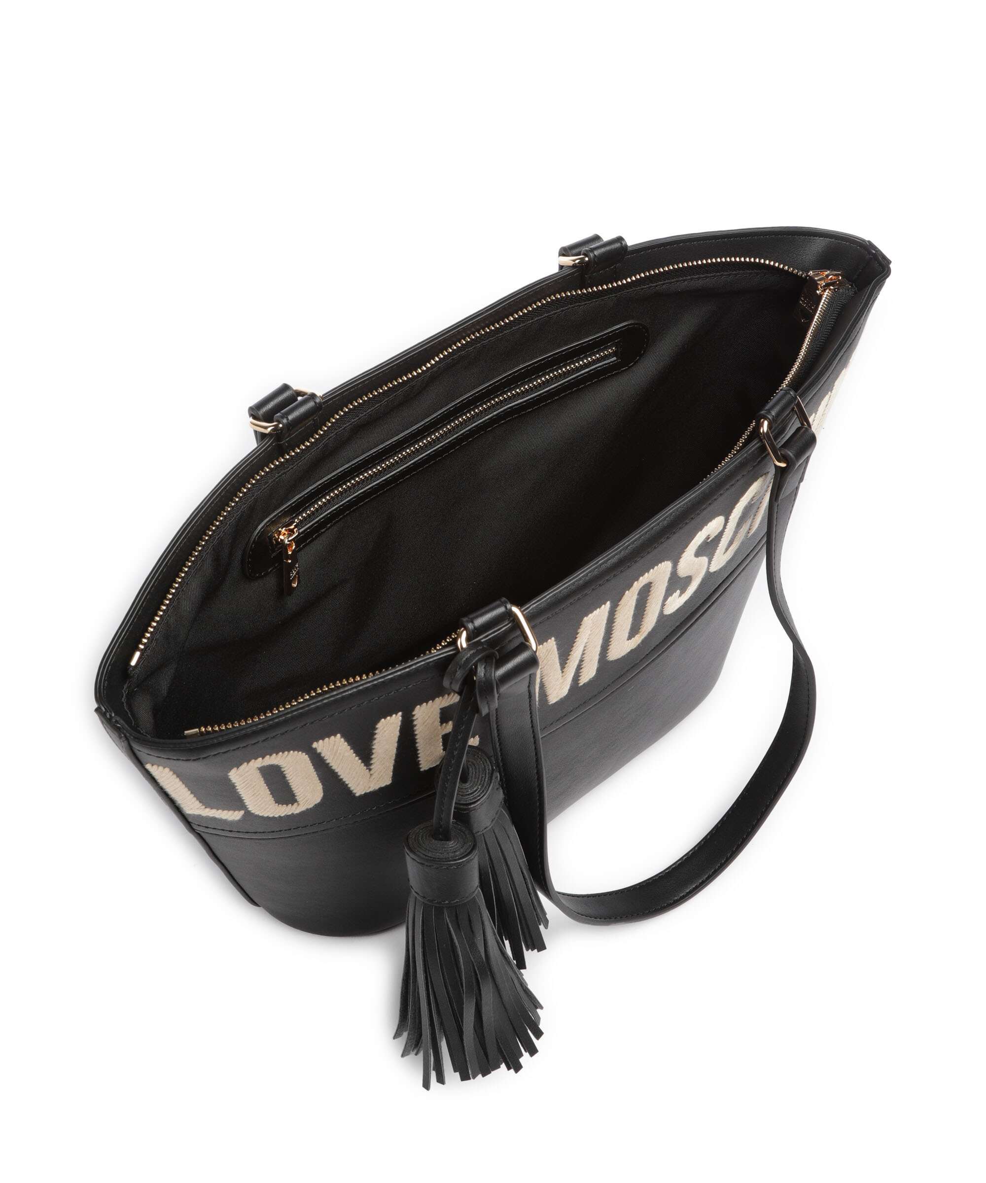 Love Moschino Item Cabas Torba na zakupy nero - Image 6