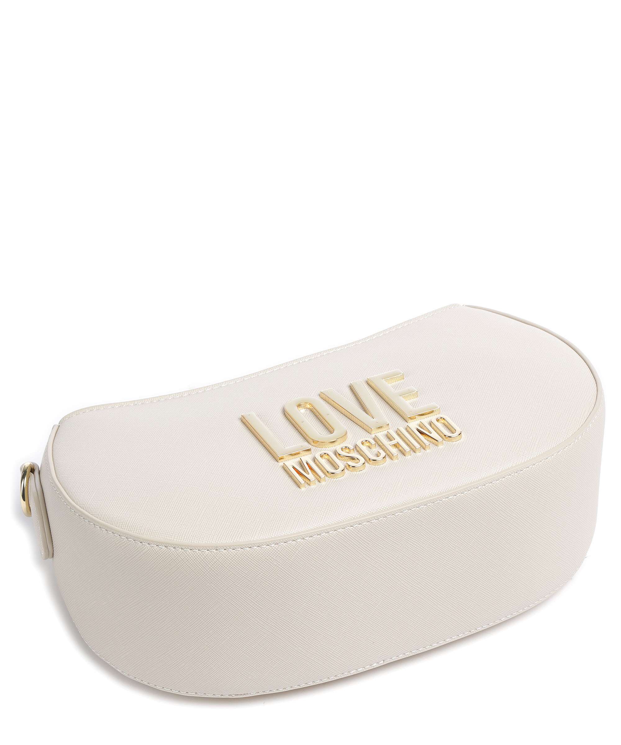 Love Moschino Jelly Logo Torba przez ramię avorio - Image 5