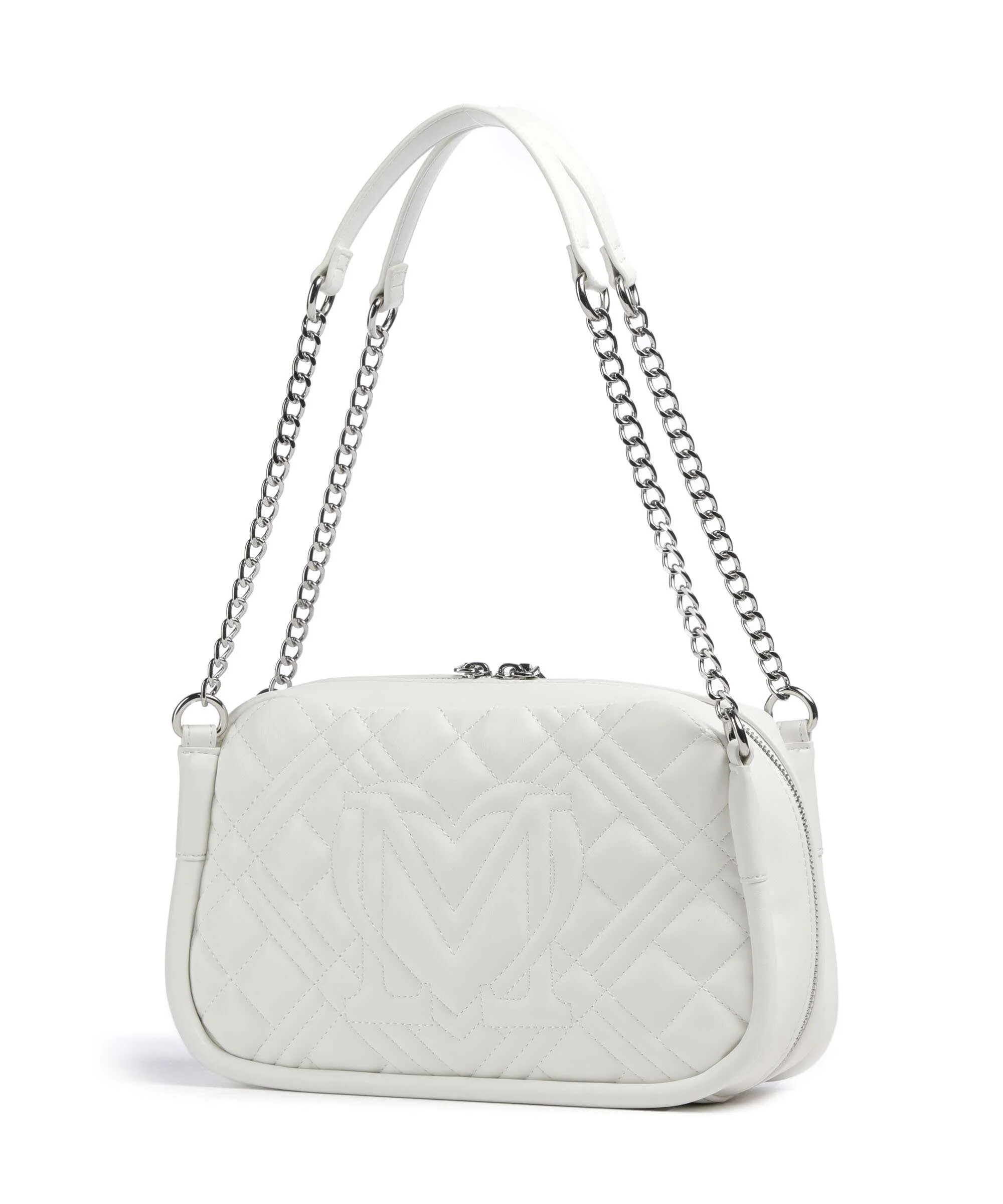 Love Moschino Quilted Torba na ramię bianco - Image 2