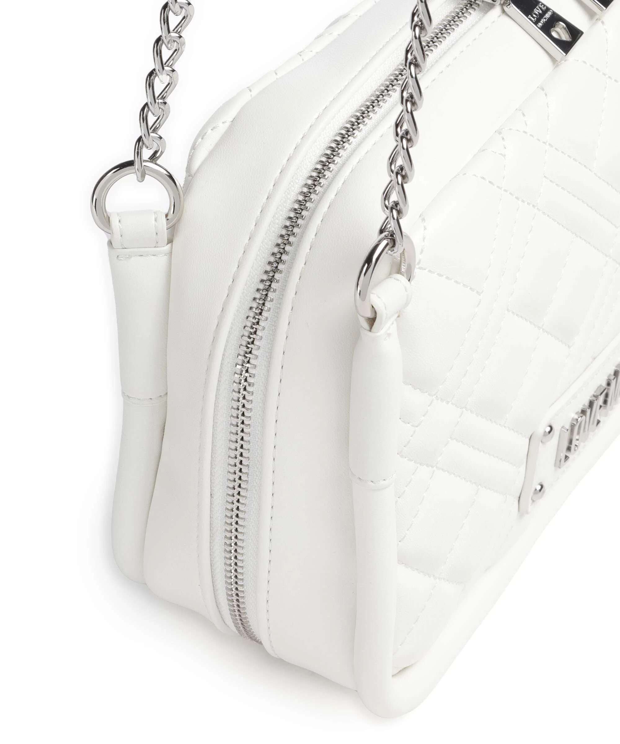 Love Moschino Quilted Torba na ramię bianco - Image 4