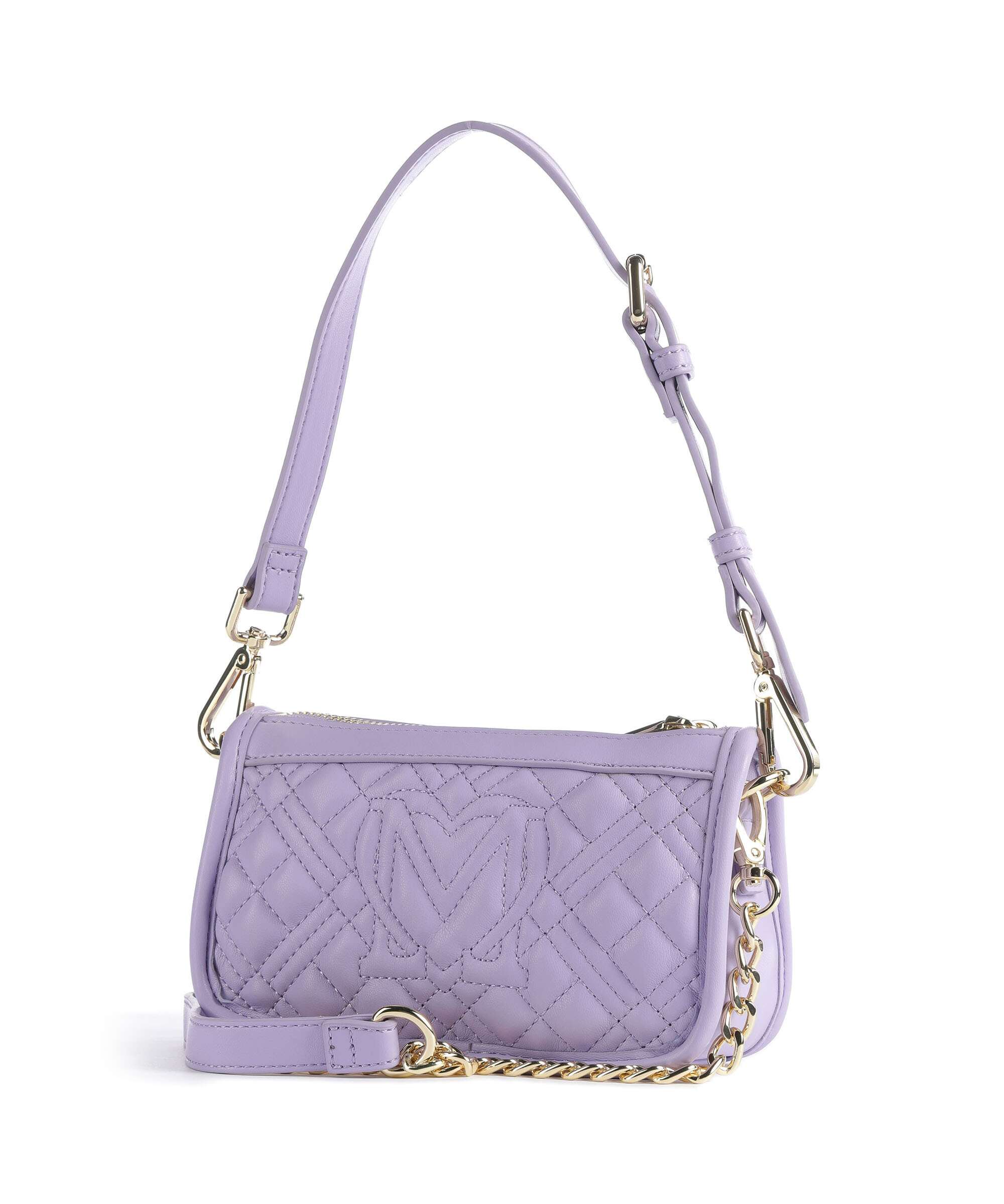 Love Moschino Quilted Torba na ramię lilla - Image 2