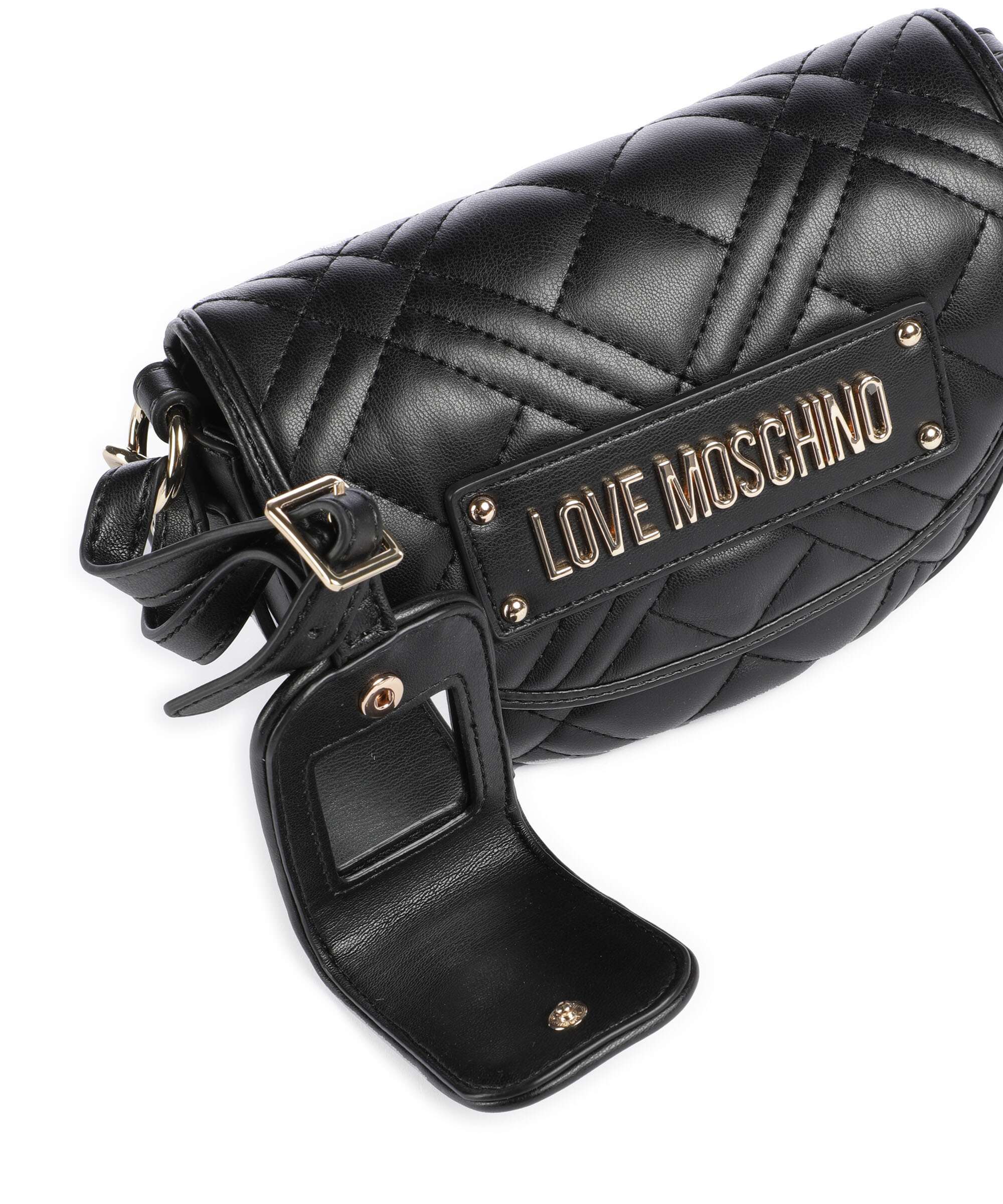 Love Moschino Quilted Torba przez ramię nero - Image 4
